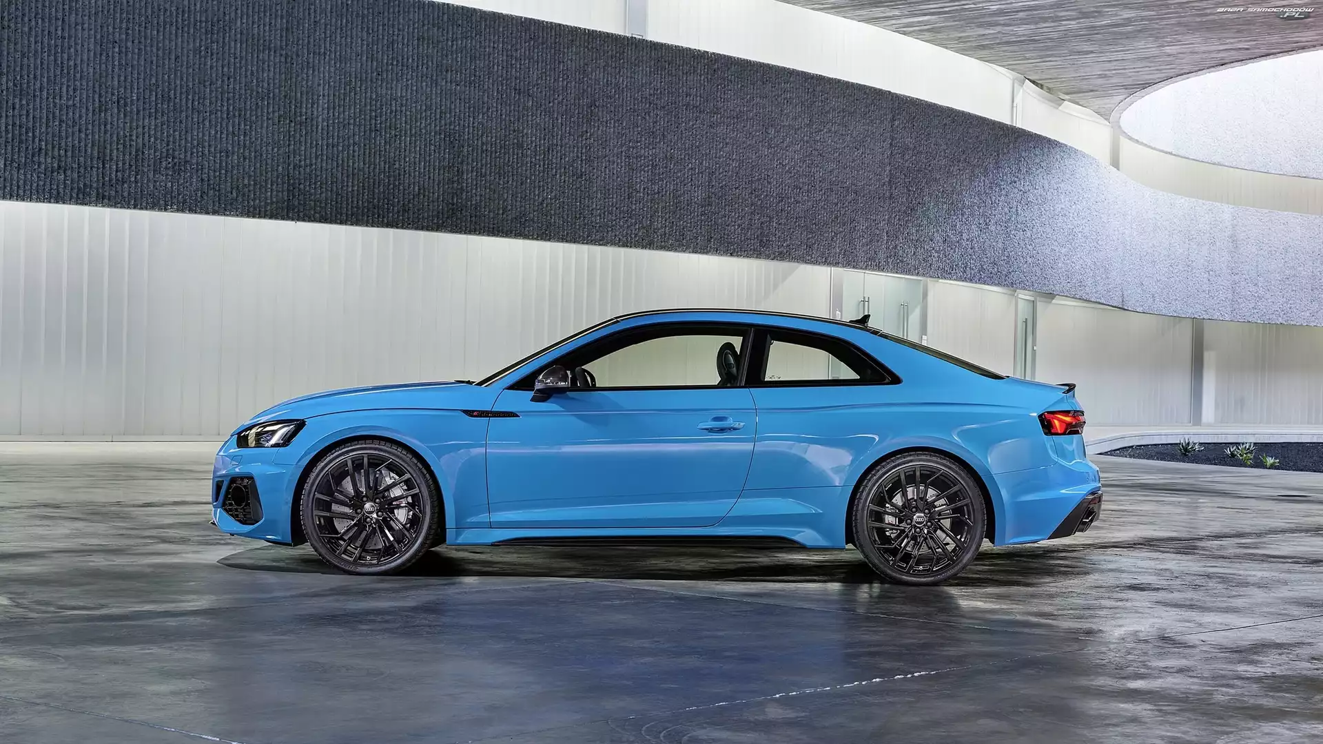 Coupe, Niebieskie, Audi RS5
