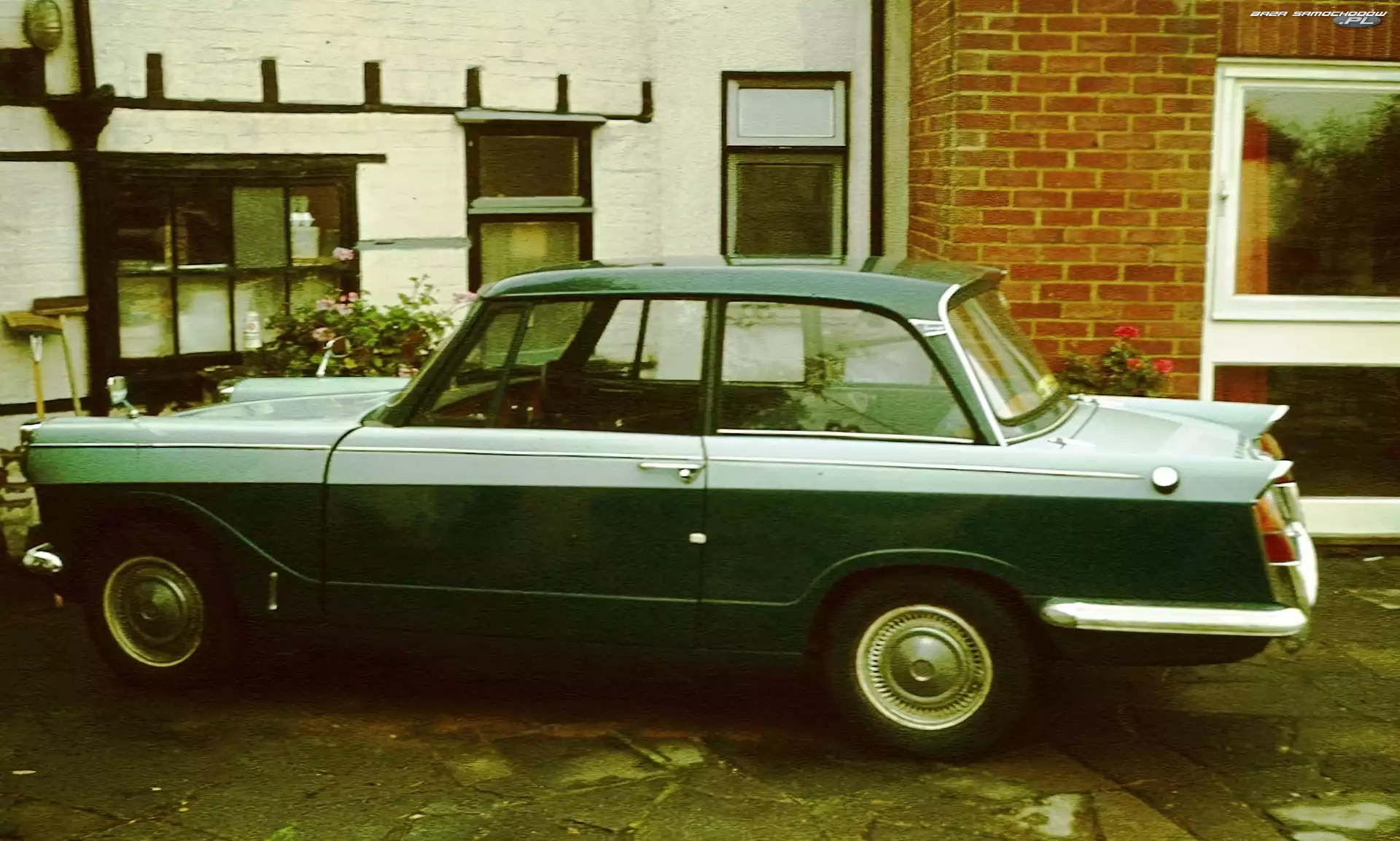Zielony, Coupe, Drzwi, Autobianchi Bianchina