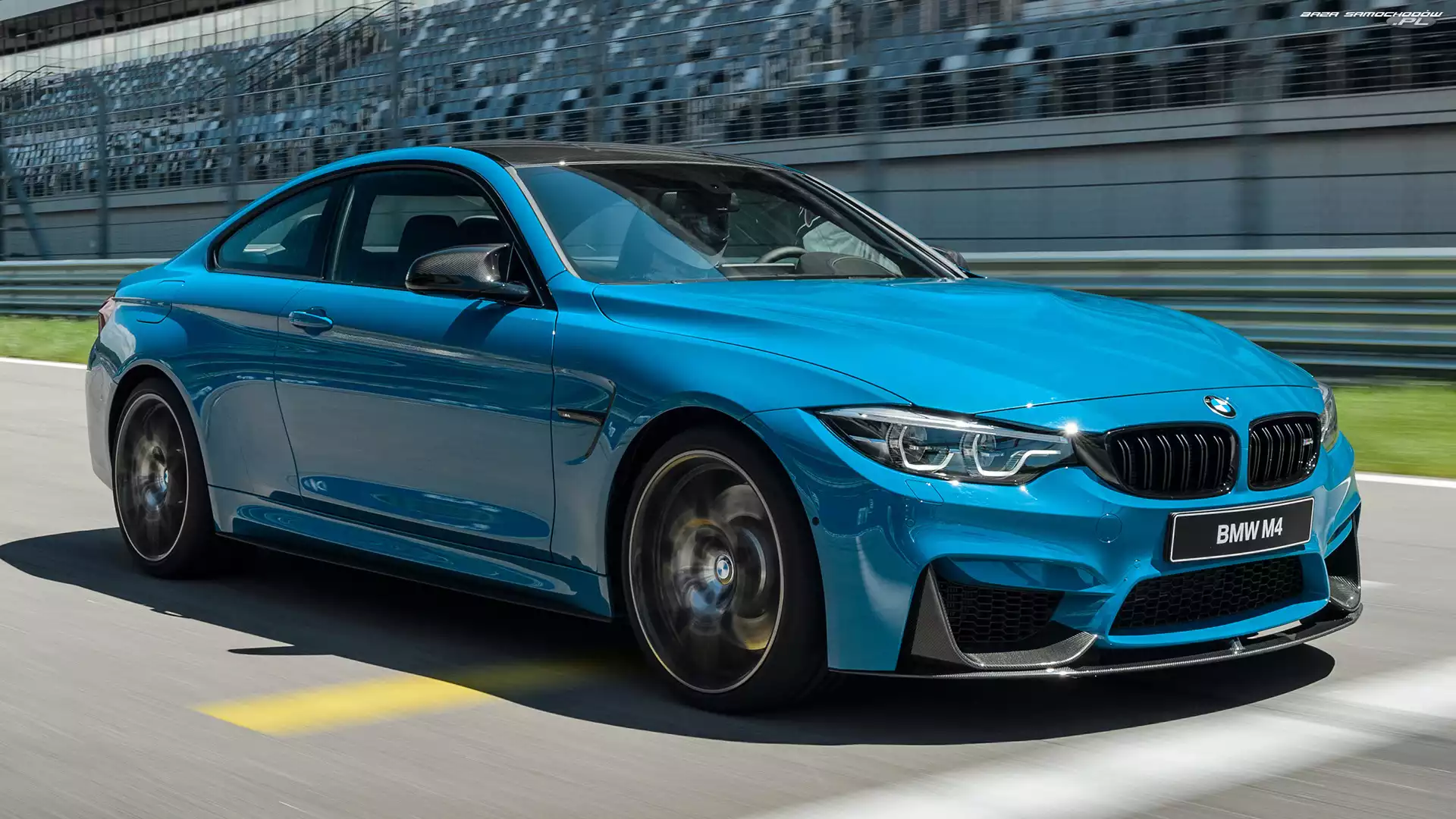 Coupe, Niebieskie, BMW M4