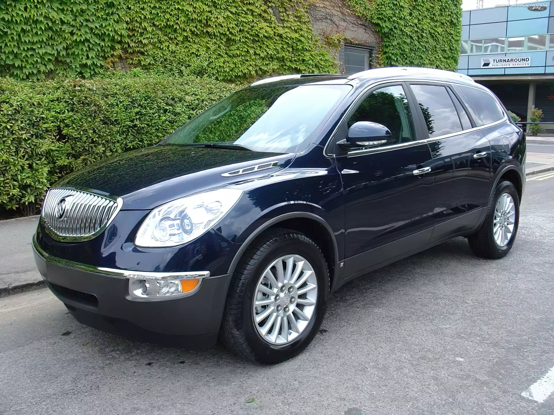 Crossover, Granatowy, Buick Enclave