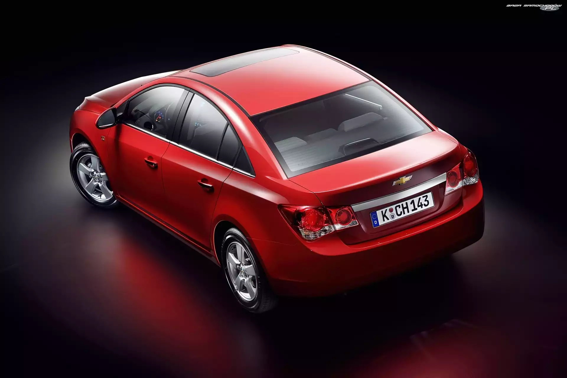 Szyberdach, Chevrolet Cruze