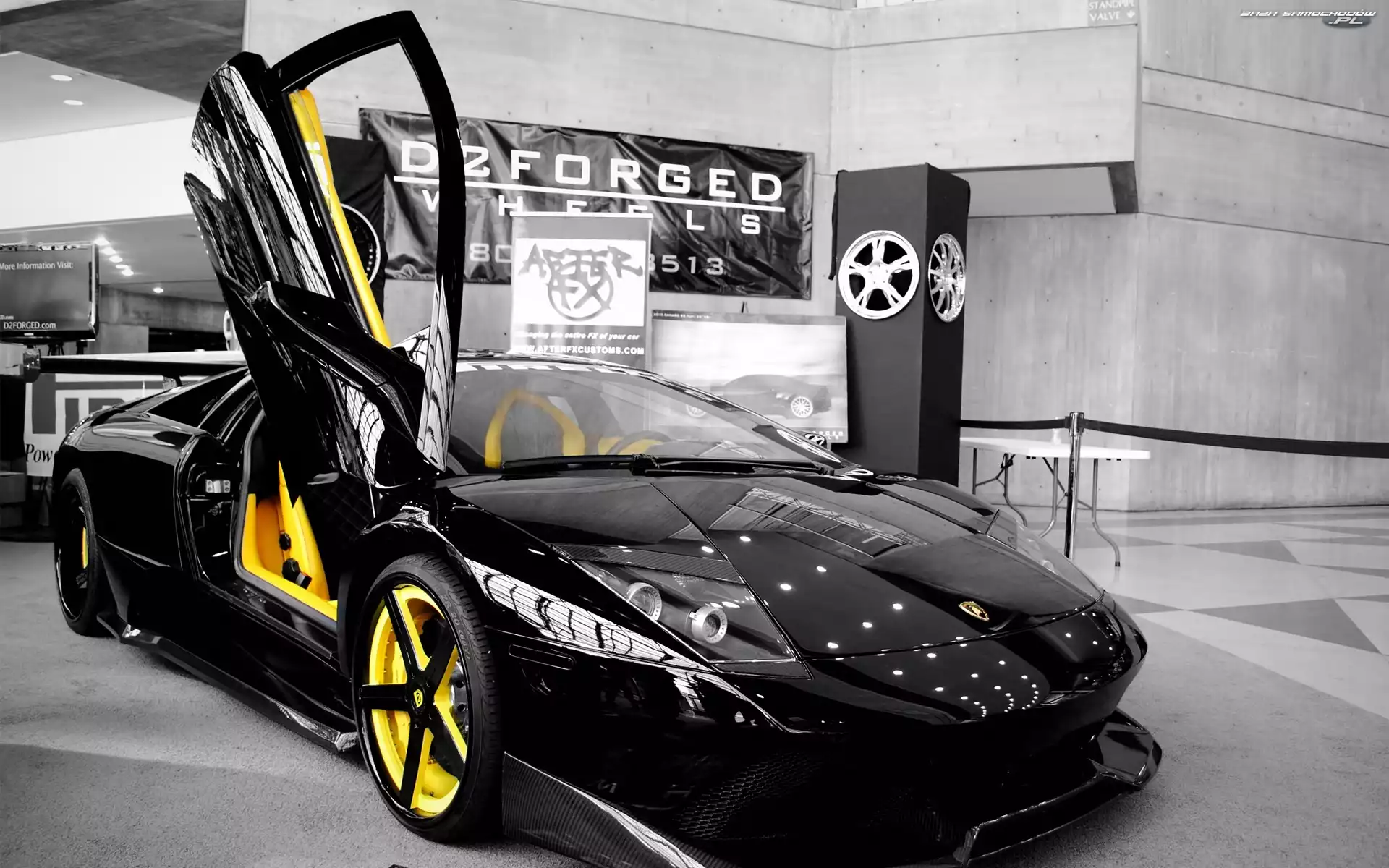 Karbon, Czarne, Lamborghini