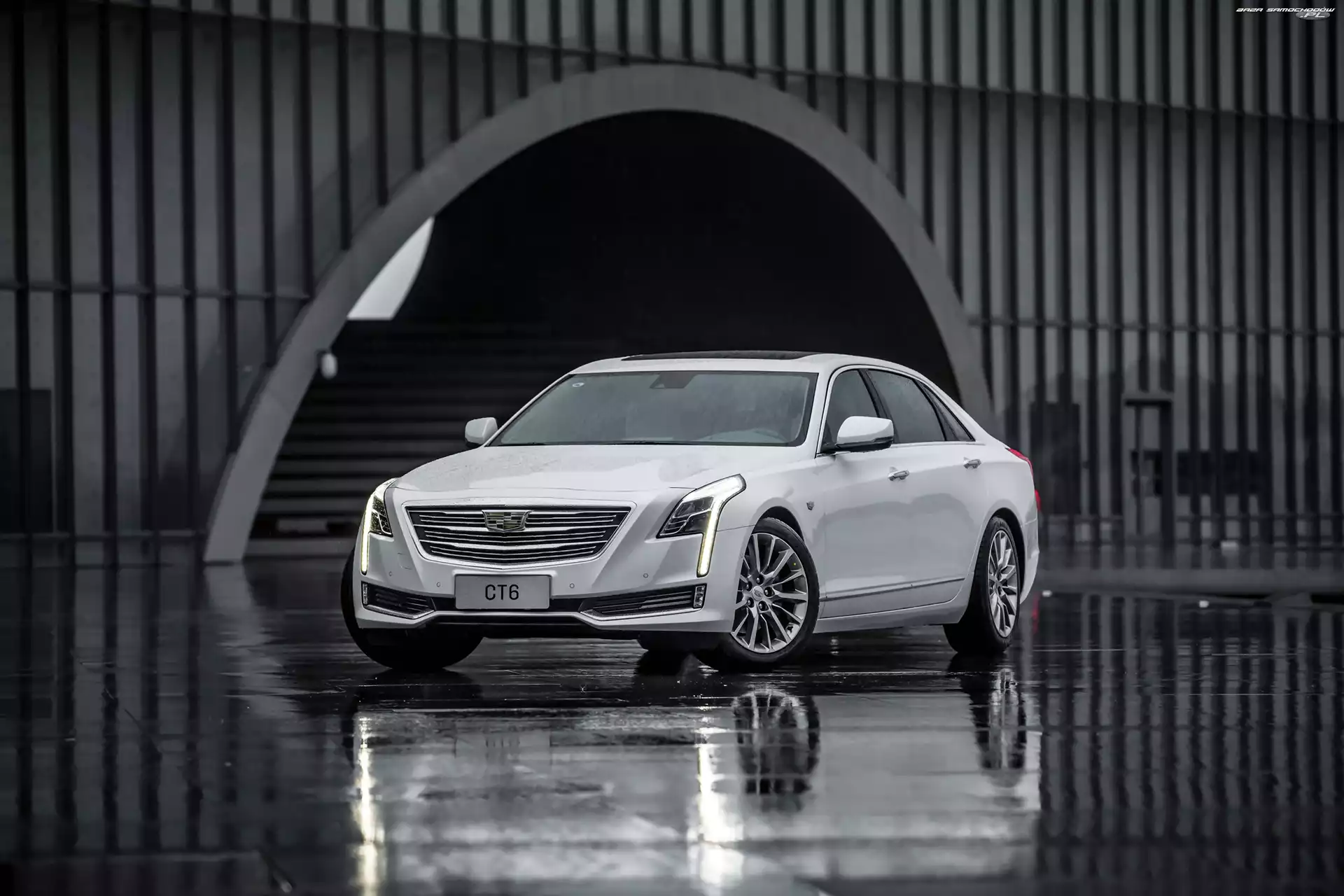 Czarno-białe, Cadillac CT6 Sedan, 2016