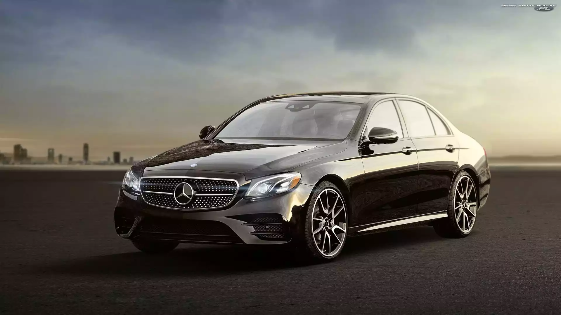 Czarny, Mercedes AMG E43