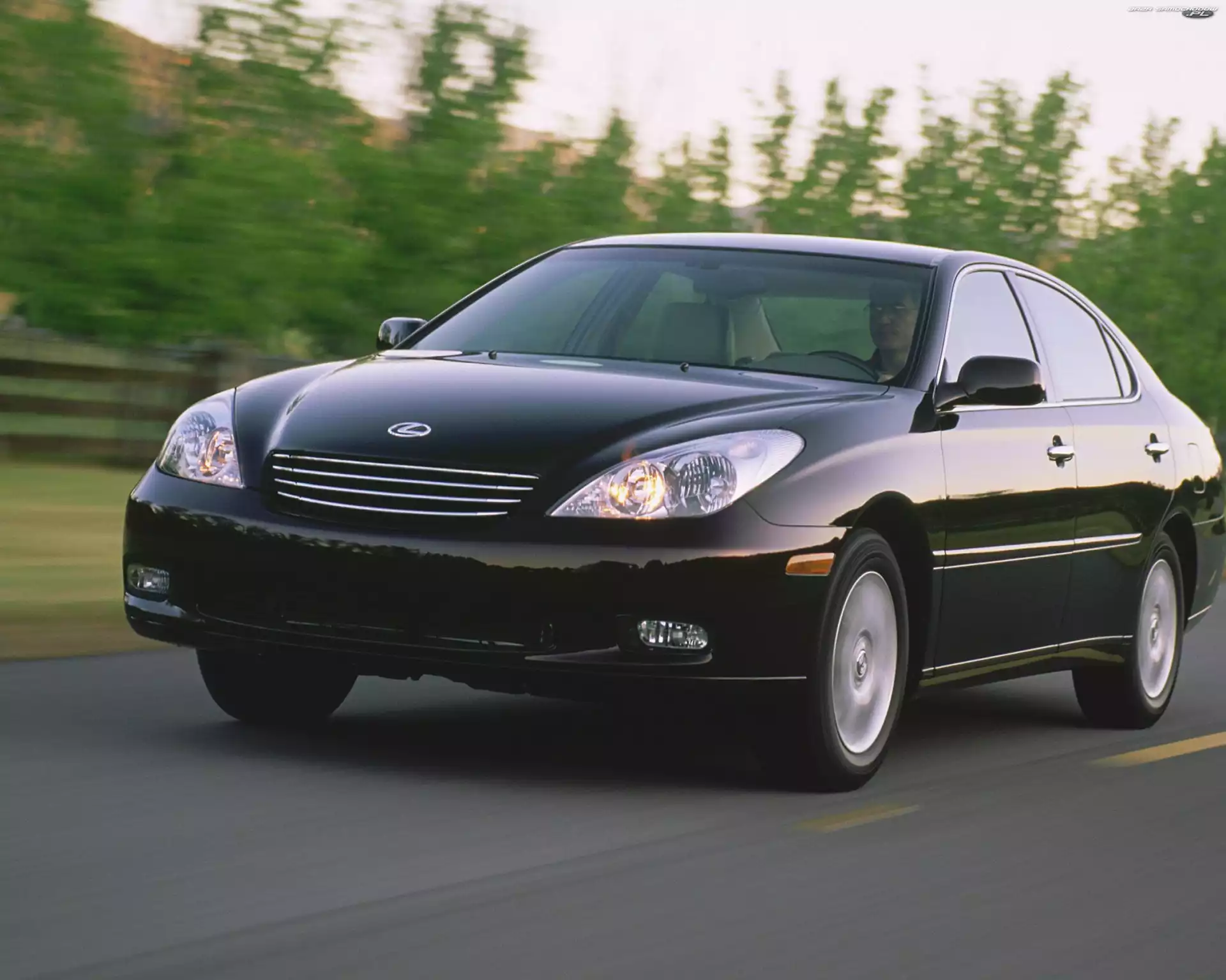 ES, Czarny, Lexus