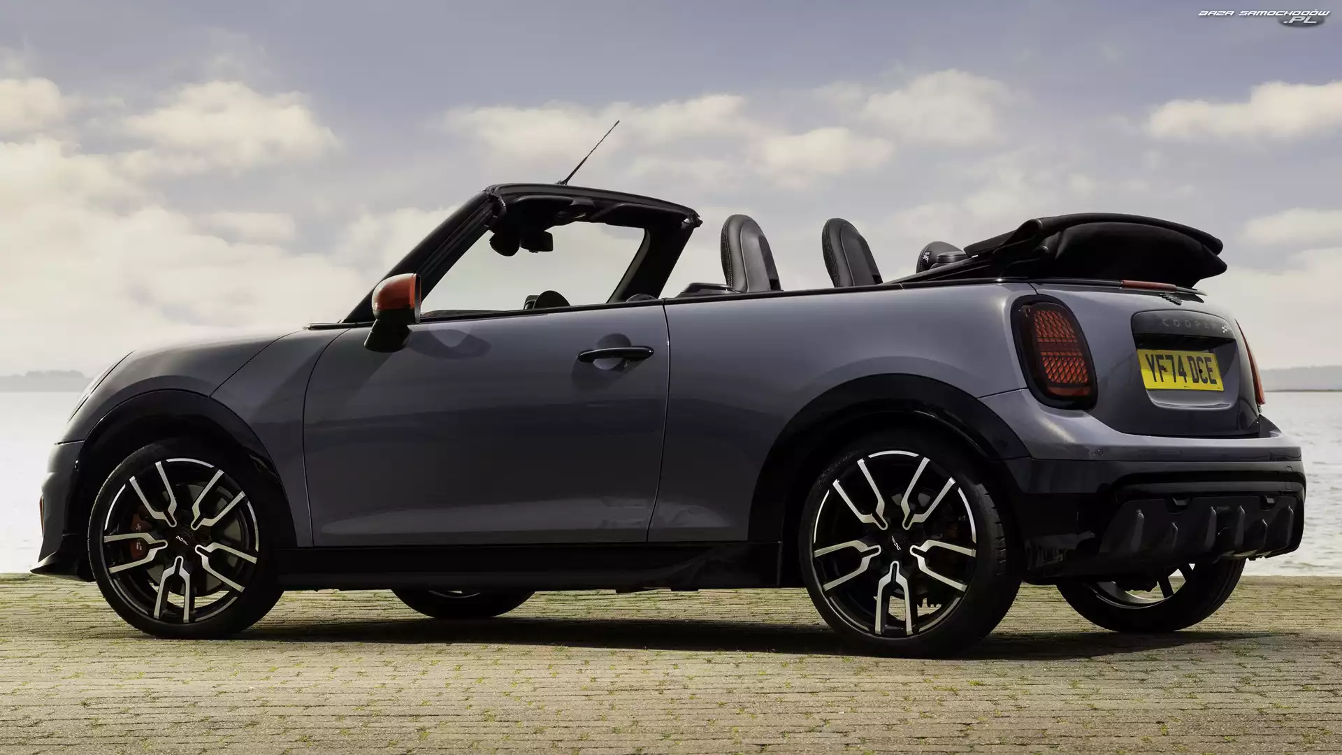 Kabriolet, Czarny, Mini John Cooper