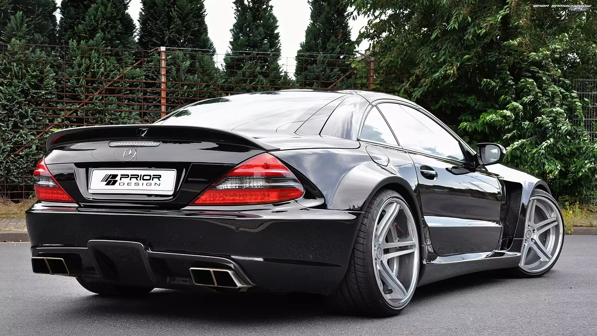 Mercedes Benz SLR 230, Czarny