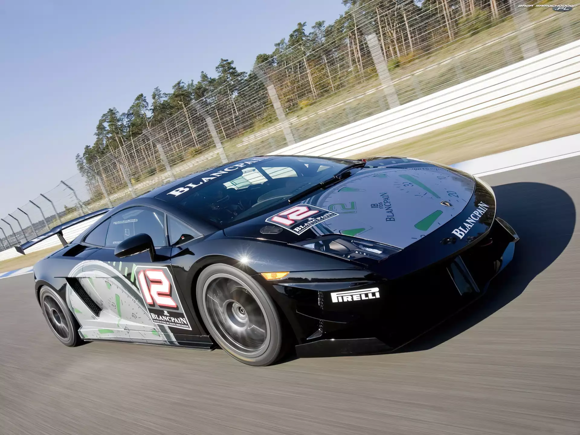 Czasowa, Lamborghini Gallardo, Próba