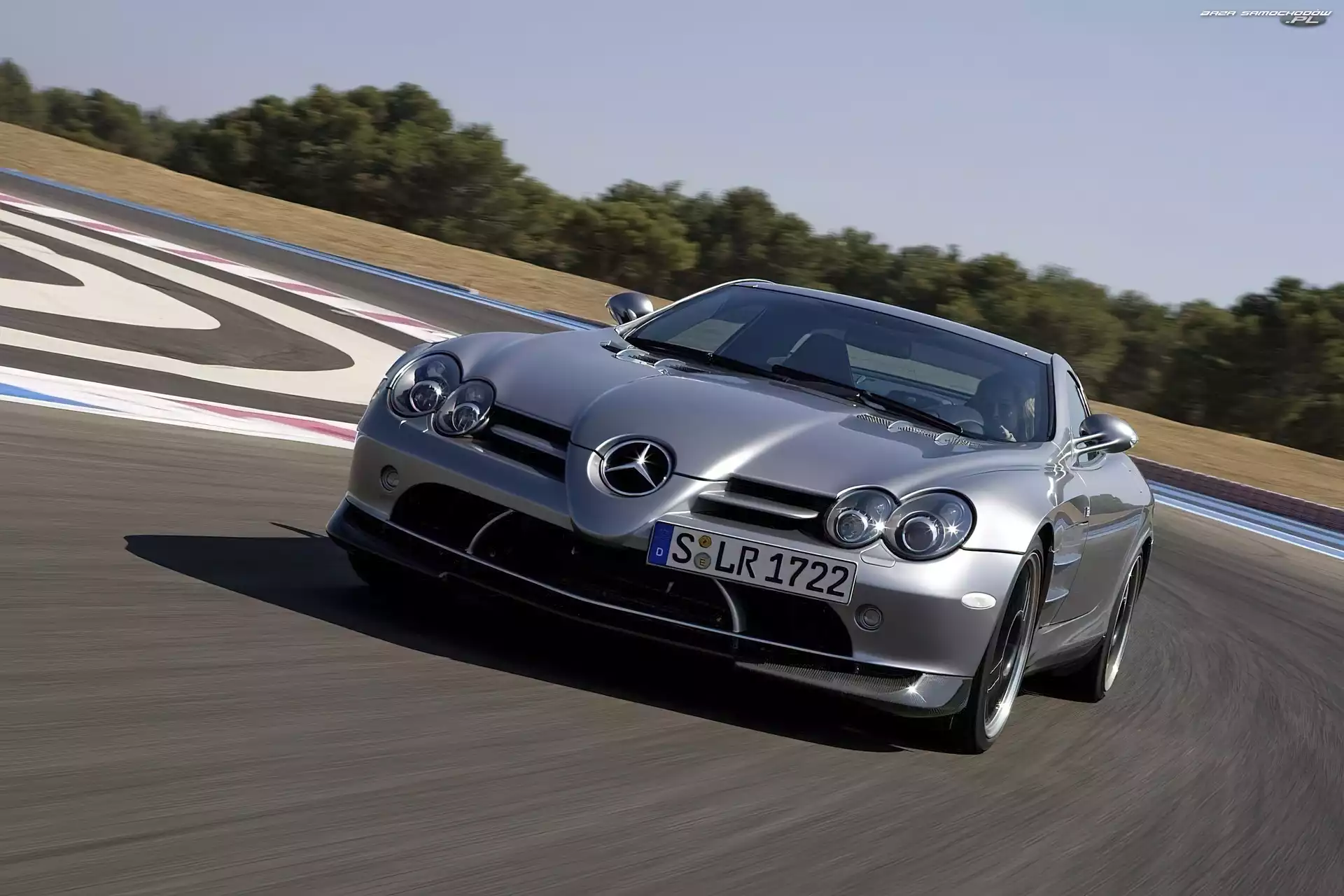Czasowa, Mercedes SLR, Próba