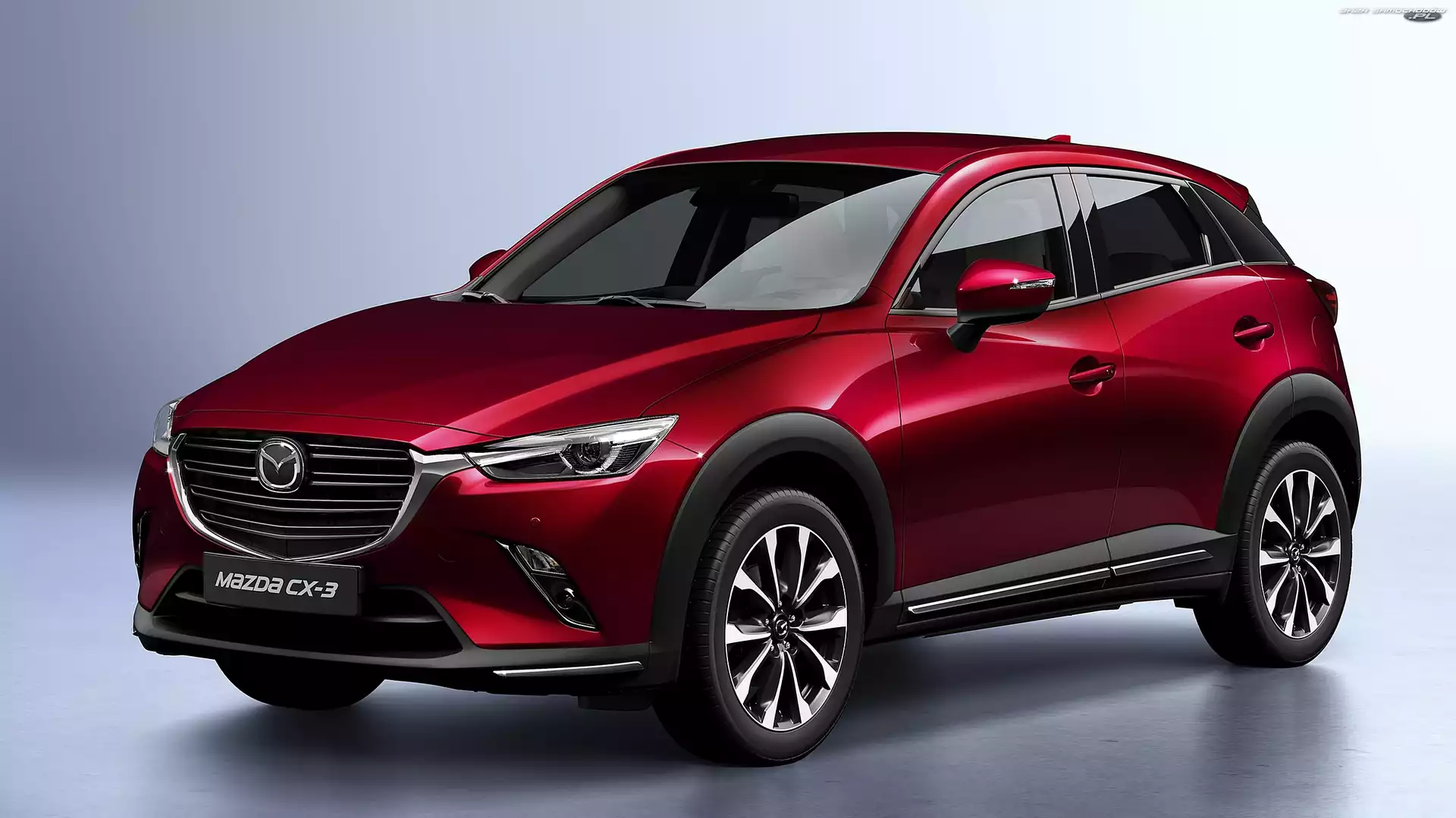 Czerwona, Mazda CX-3, AWD