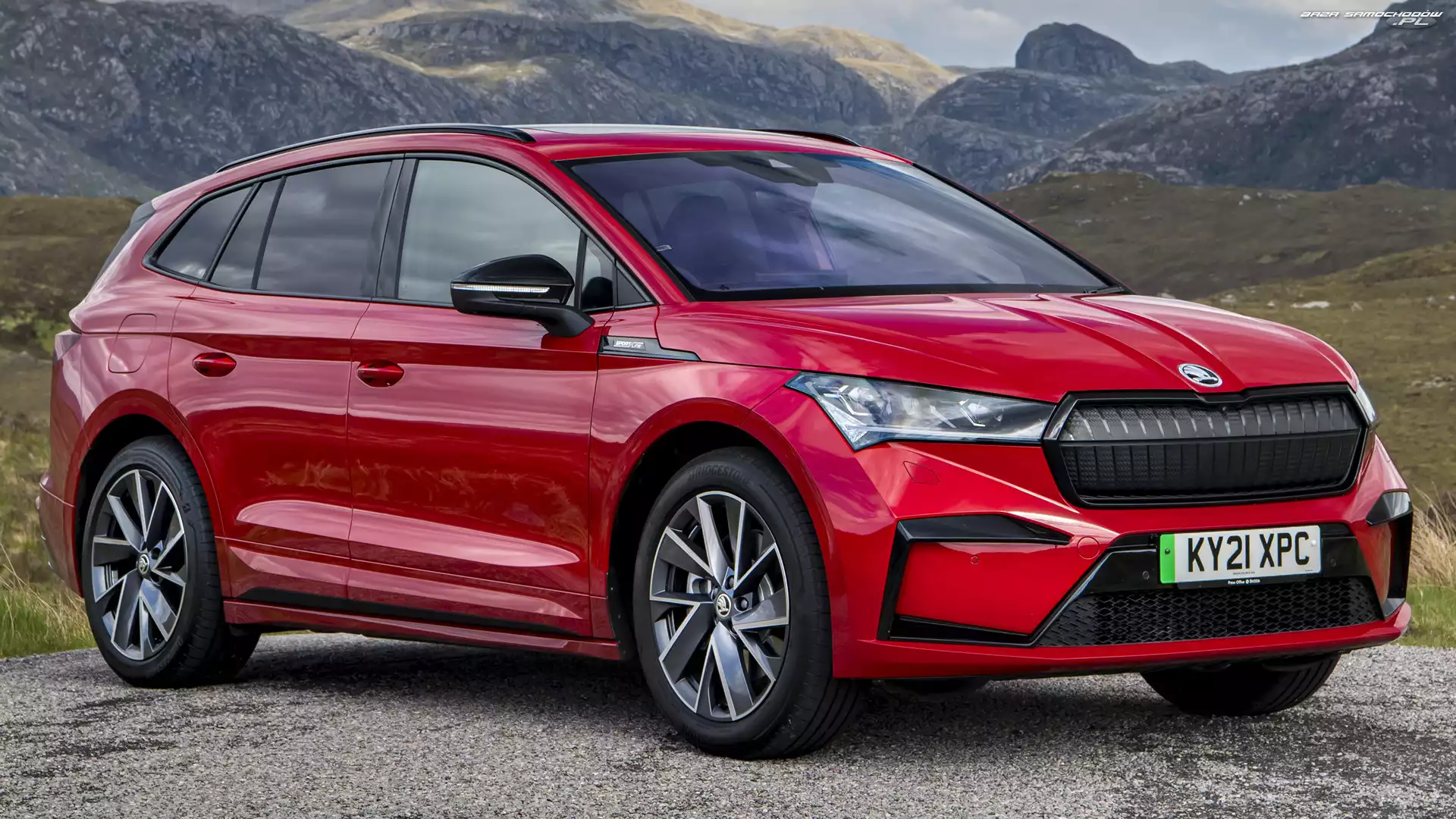 Czerwona, Skoda Enyaq iV Sportline