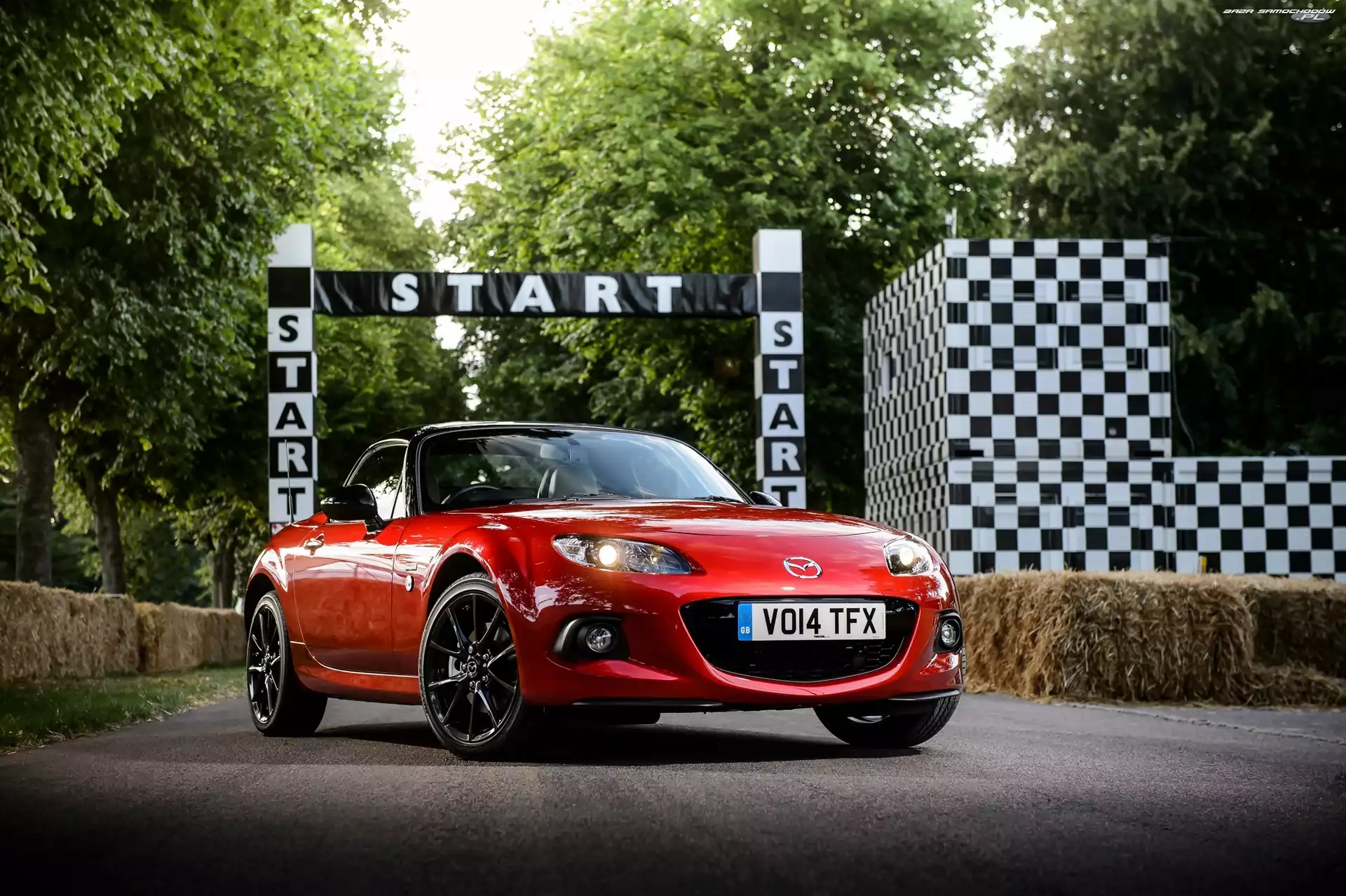 MX5, Czerwona, Mazda