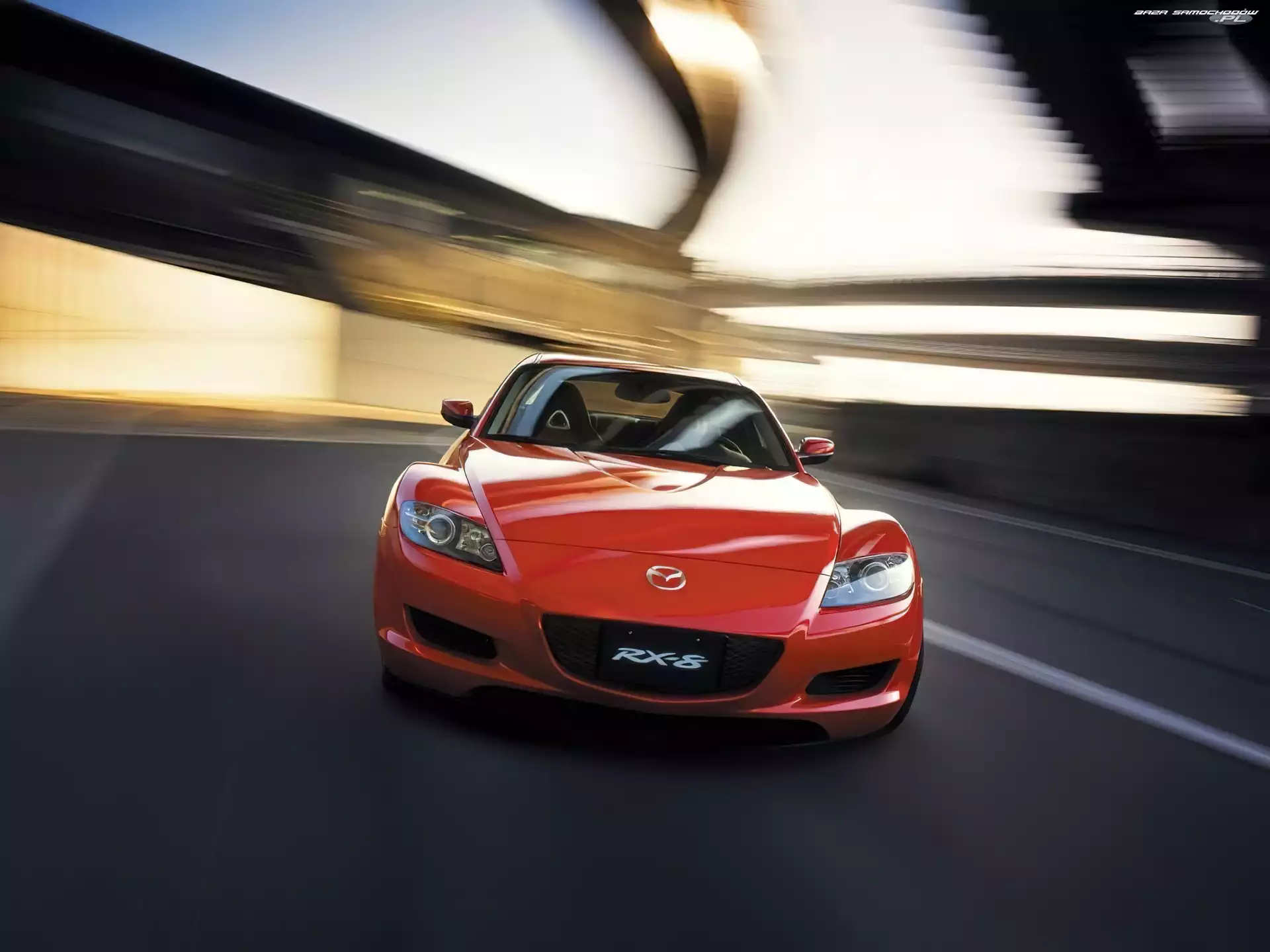 Czerwona, Mazda, RX-8
