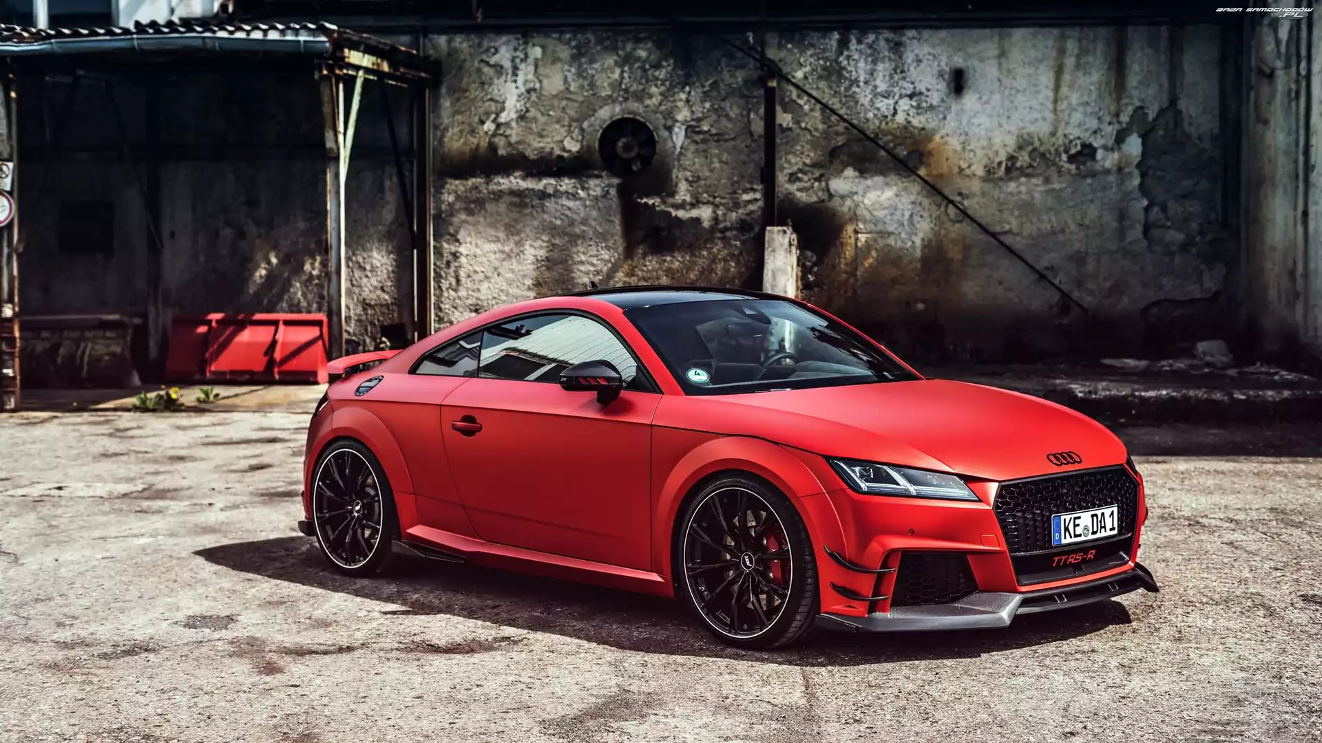 2017, Czerwone, Audi TT RS-R Coupe