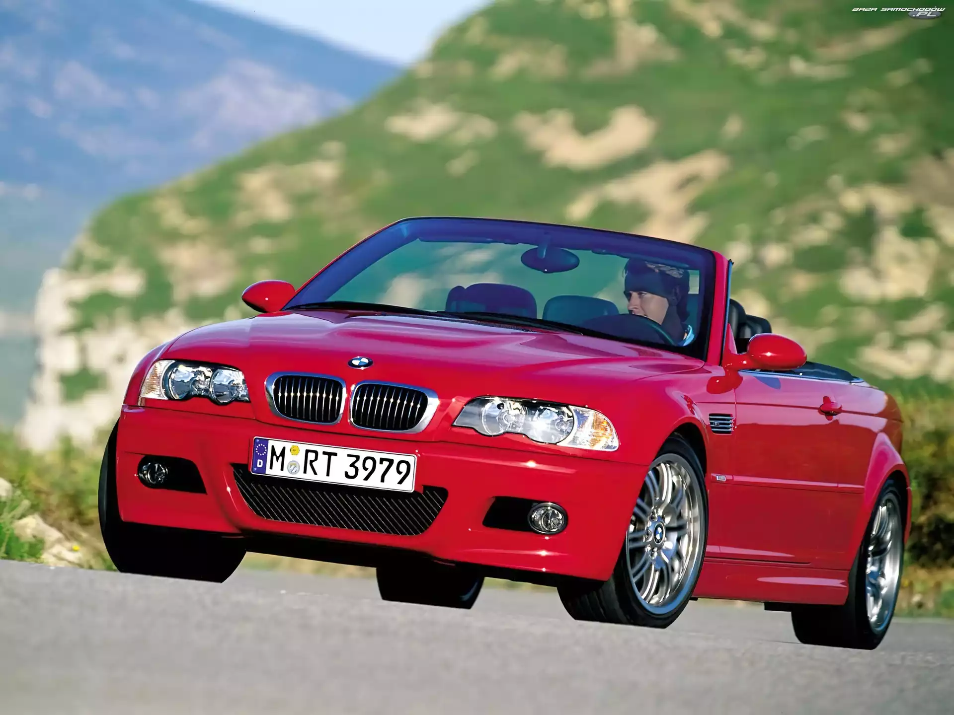 Cabrio, Czerwone, Bmw