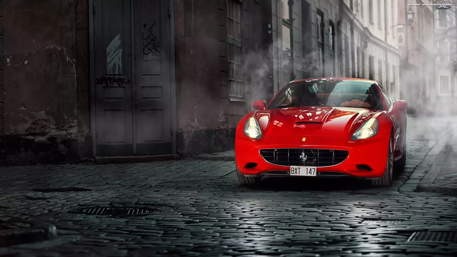 California, Czerwone, Ferrari
