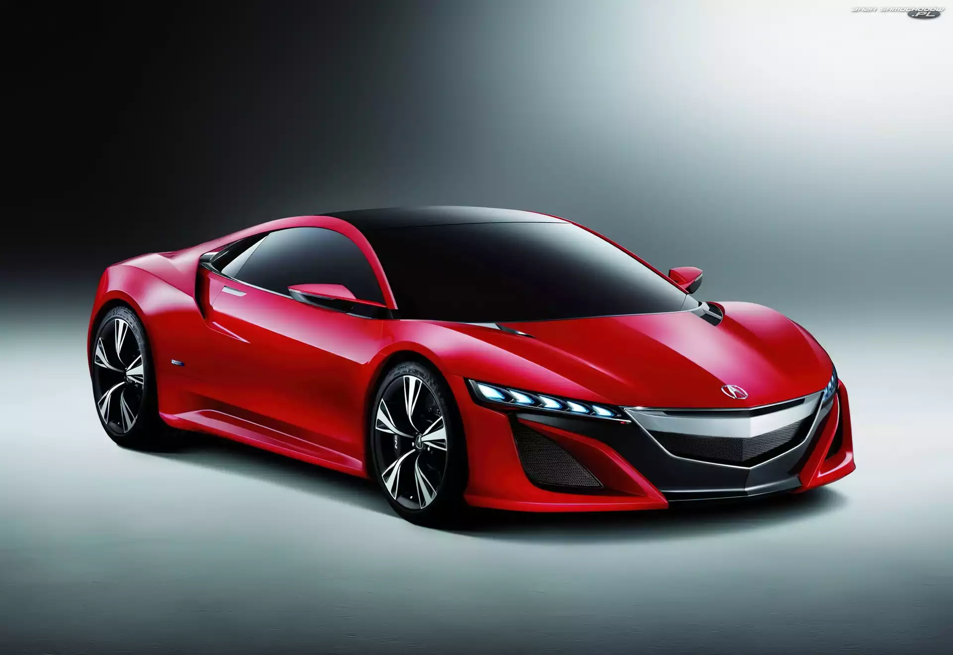 Czerwony, Prototyp, Acura NSX