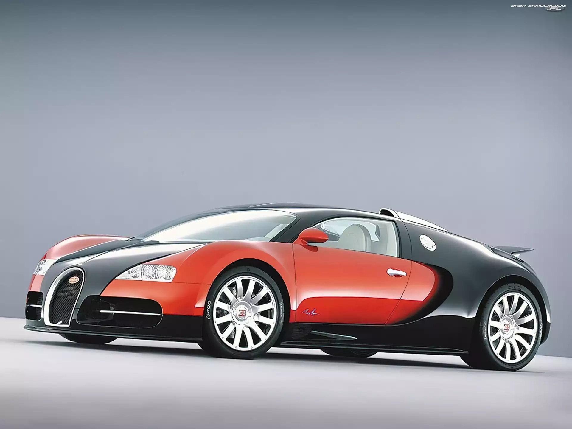 Bugatti, Czerwony, Czarny
