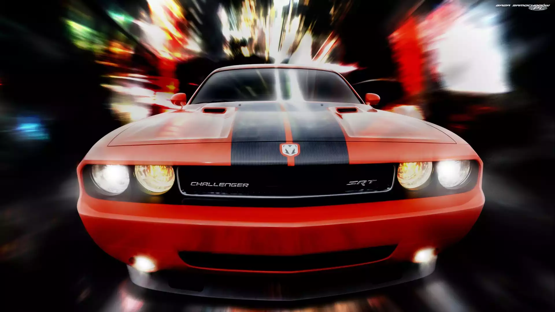 Challenger, Czerwony, Dodge