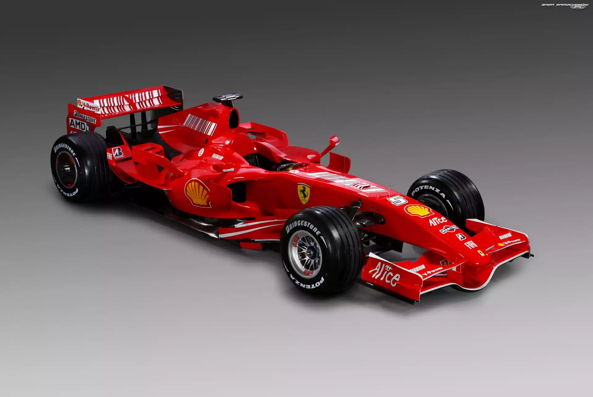 Ferrari, Czerwony, Bolid