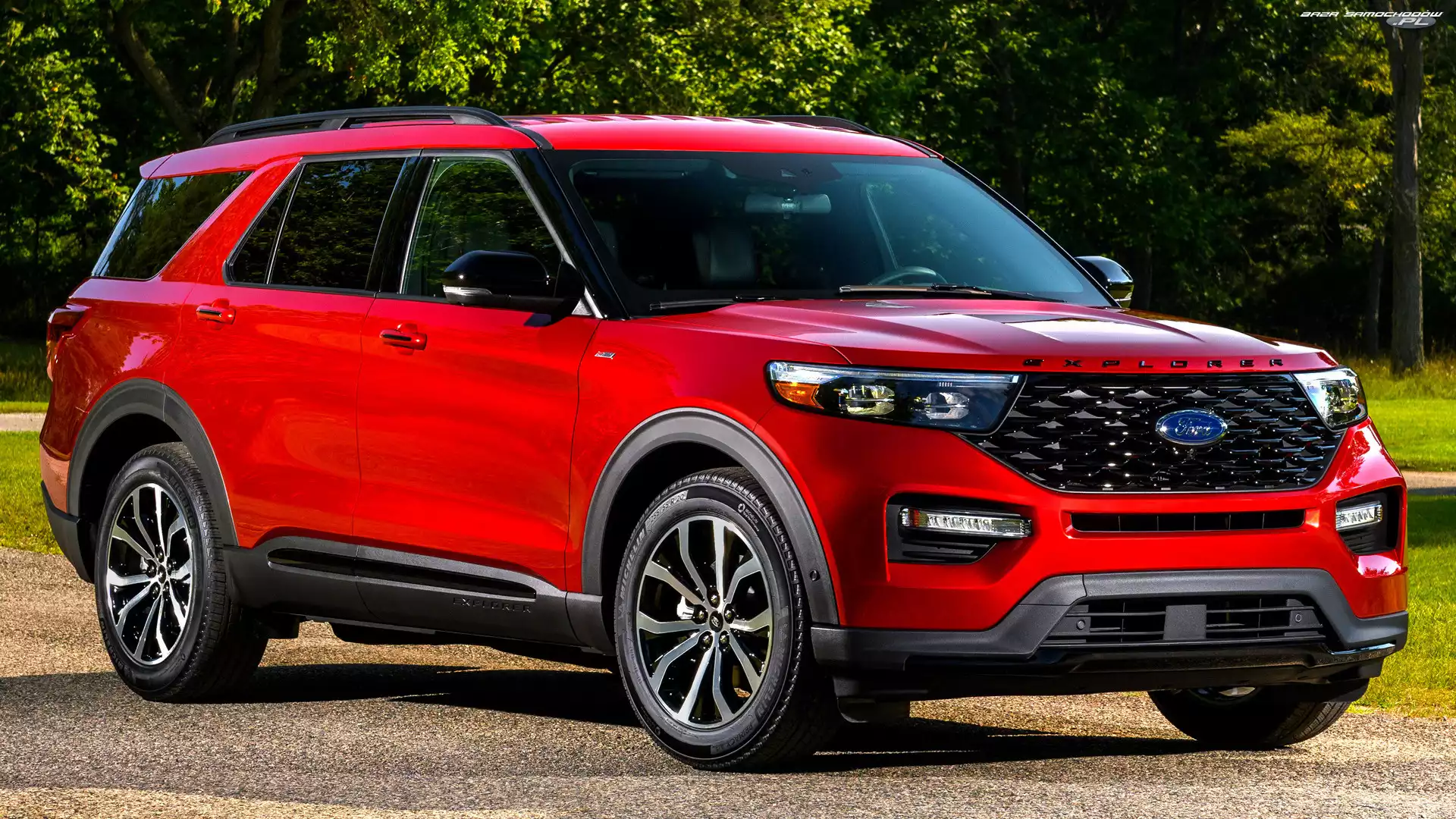 Ford Explorer ST, Czerwony