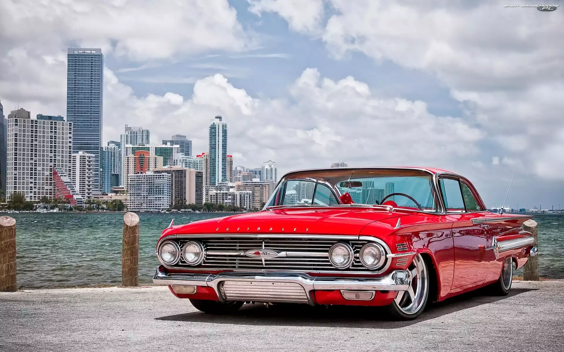 Impala, Czerwony, Chevrolet