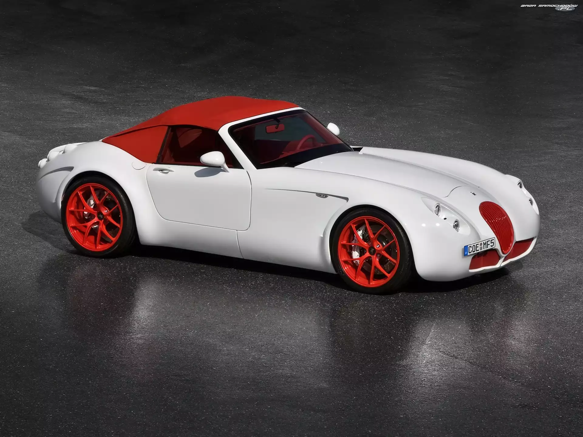 Wiesmann MF3, Czerwony, Alufelgi, Dach