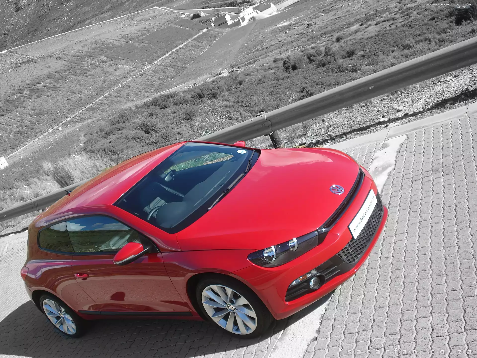 Scirocco, Czerwony, VW