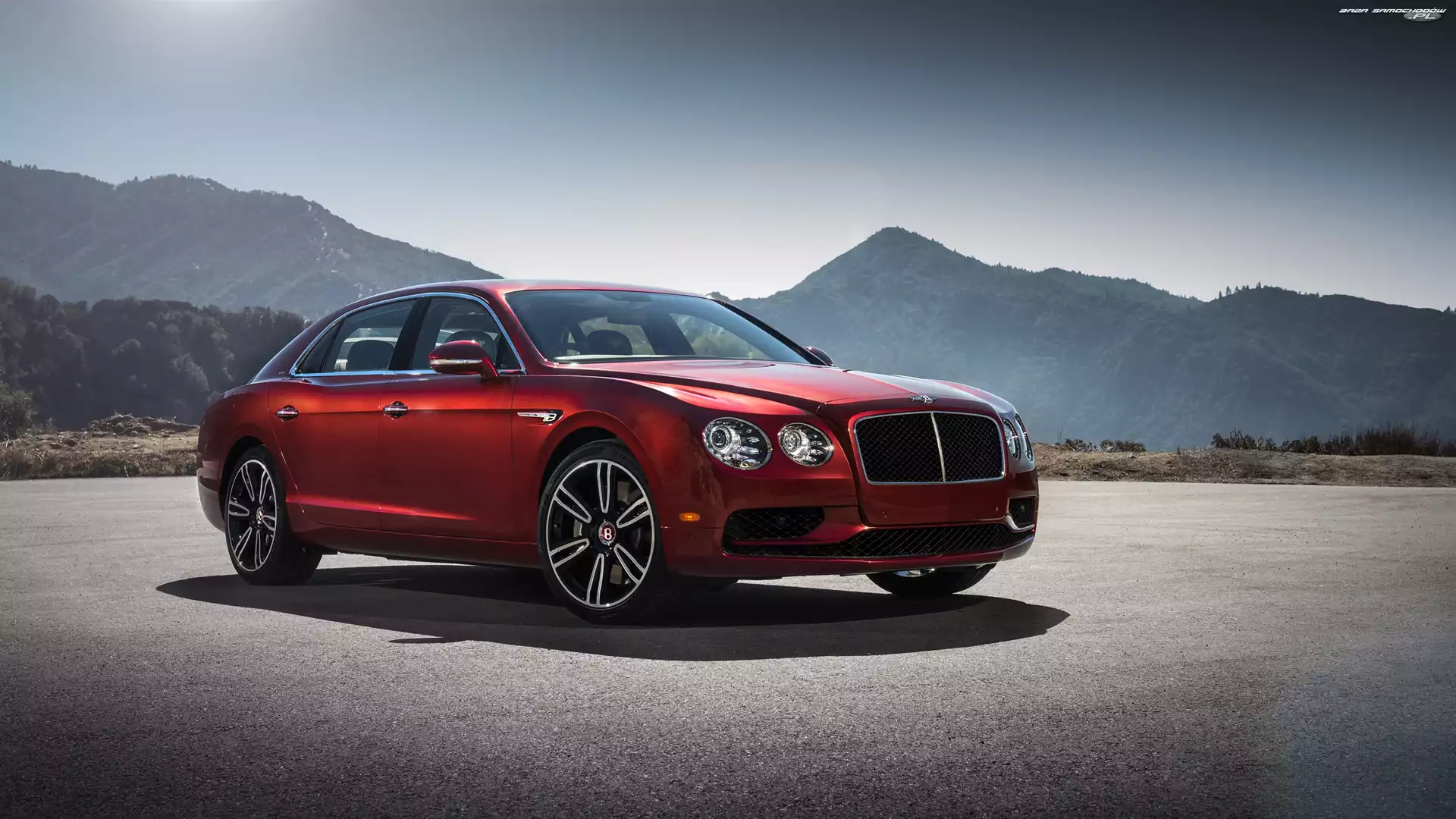 Czerwony, Bentley Flying Spur V8 S