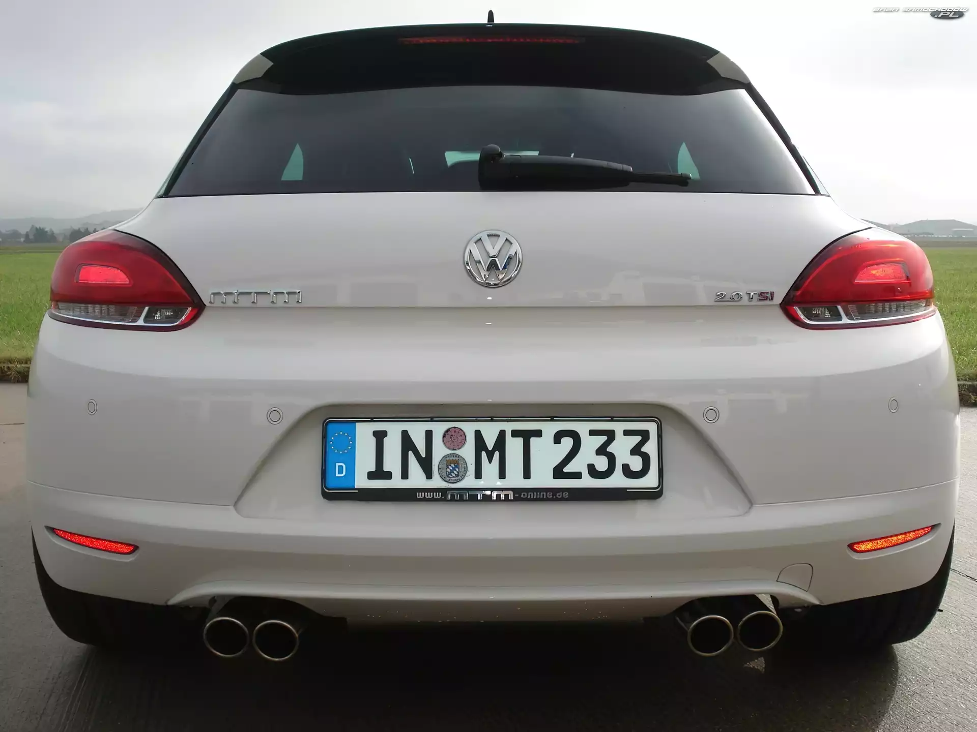 Czujniki, Tył, VW Scirocco, Parkowania