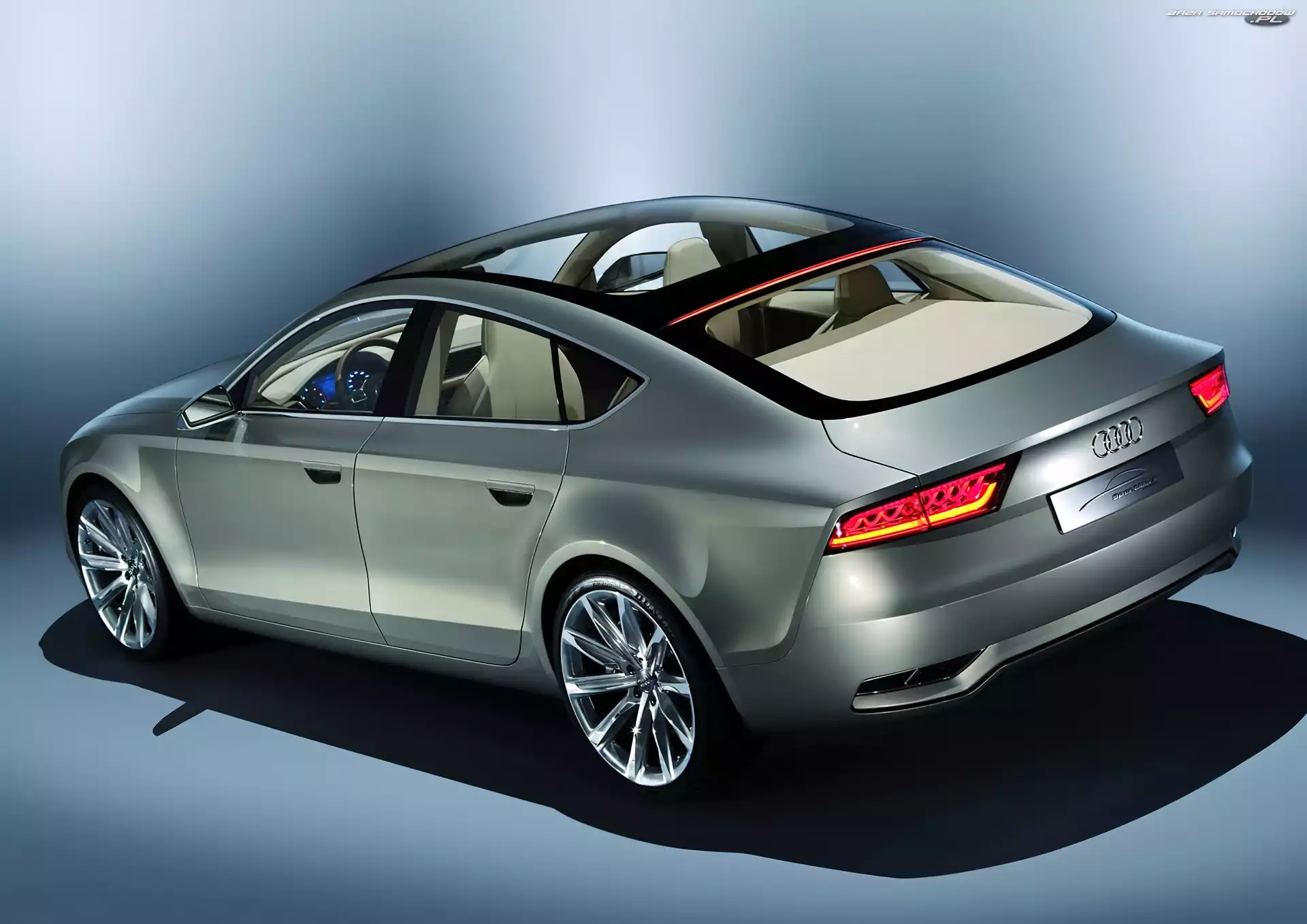 Dach, Audi A7, Szklany