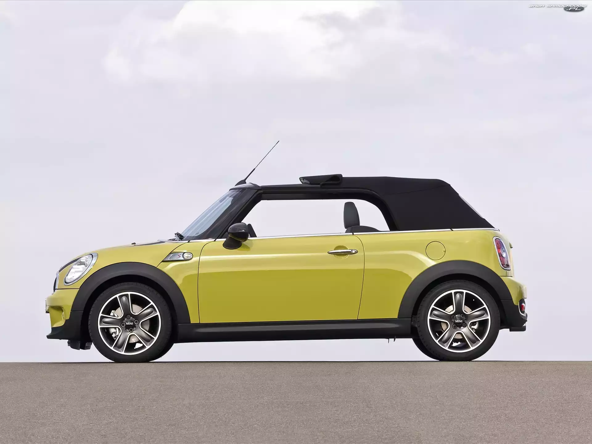 Dach, Mini Cabrio, Brezentowy