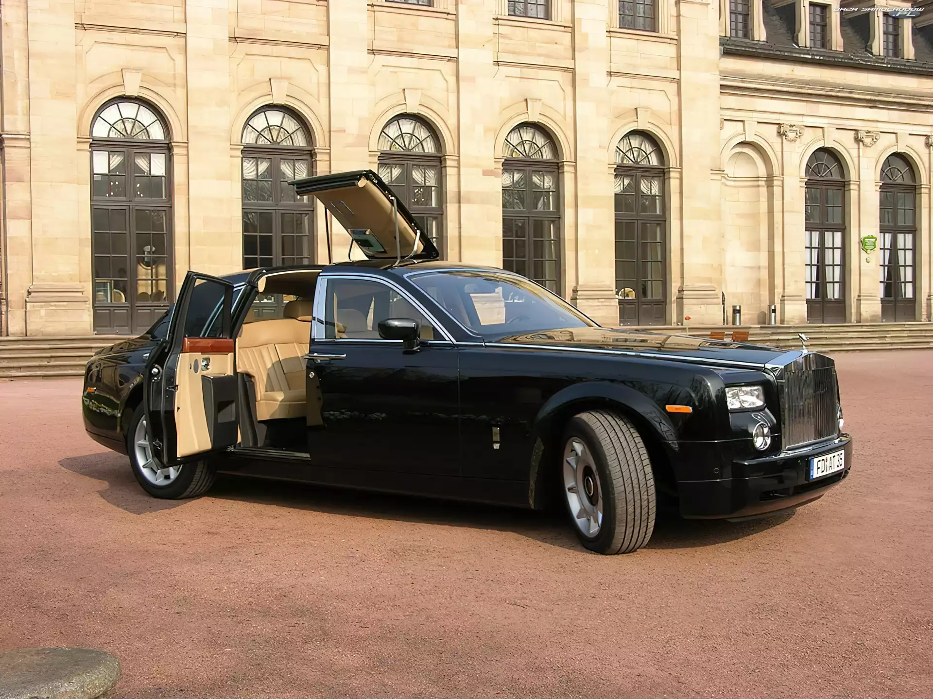 Dach, Rolls-Royce Phantom, Otwierany