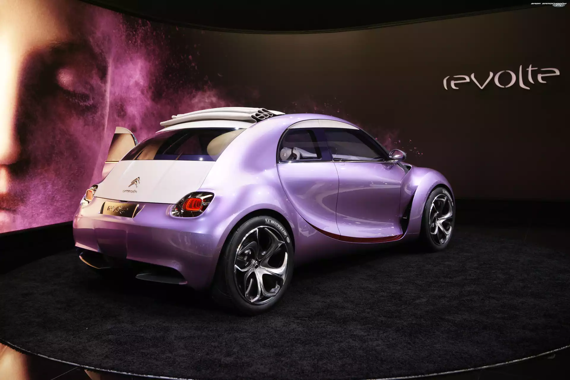 Dach, Citroen Revolte, Składany