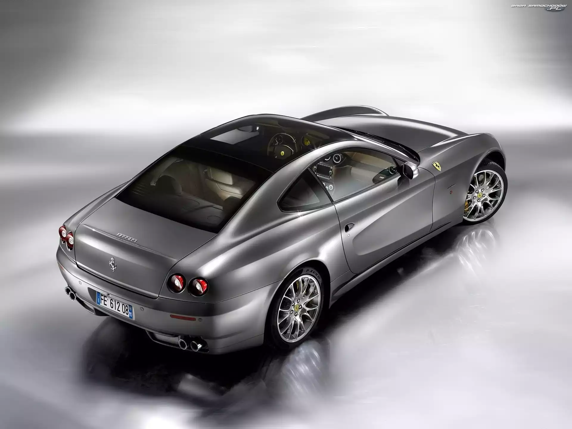 Dach, Ferrari 612 Scaglietti, Szklany