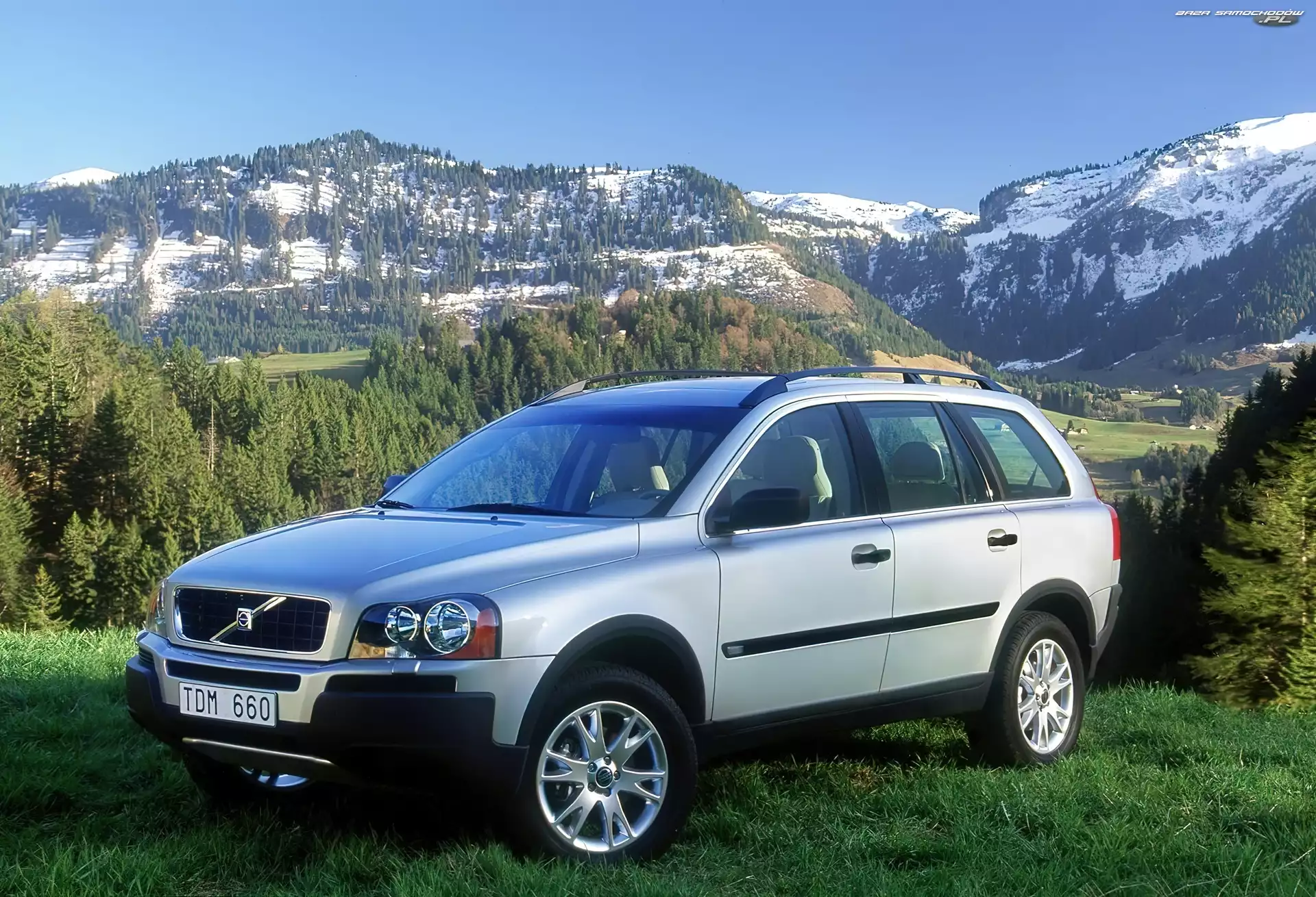 Dachowe, Volvo XC-90, Relingi