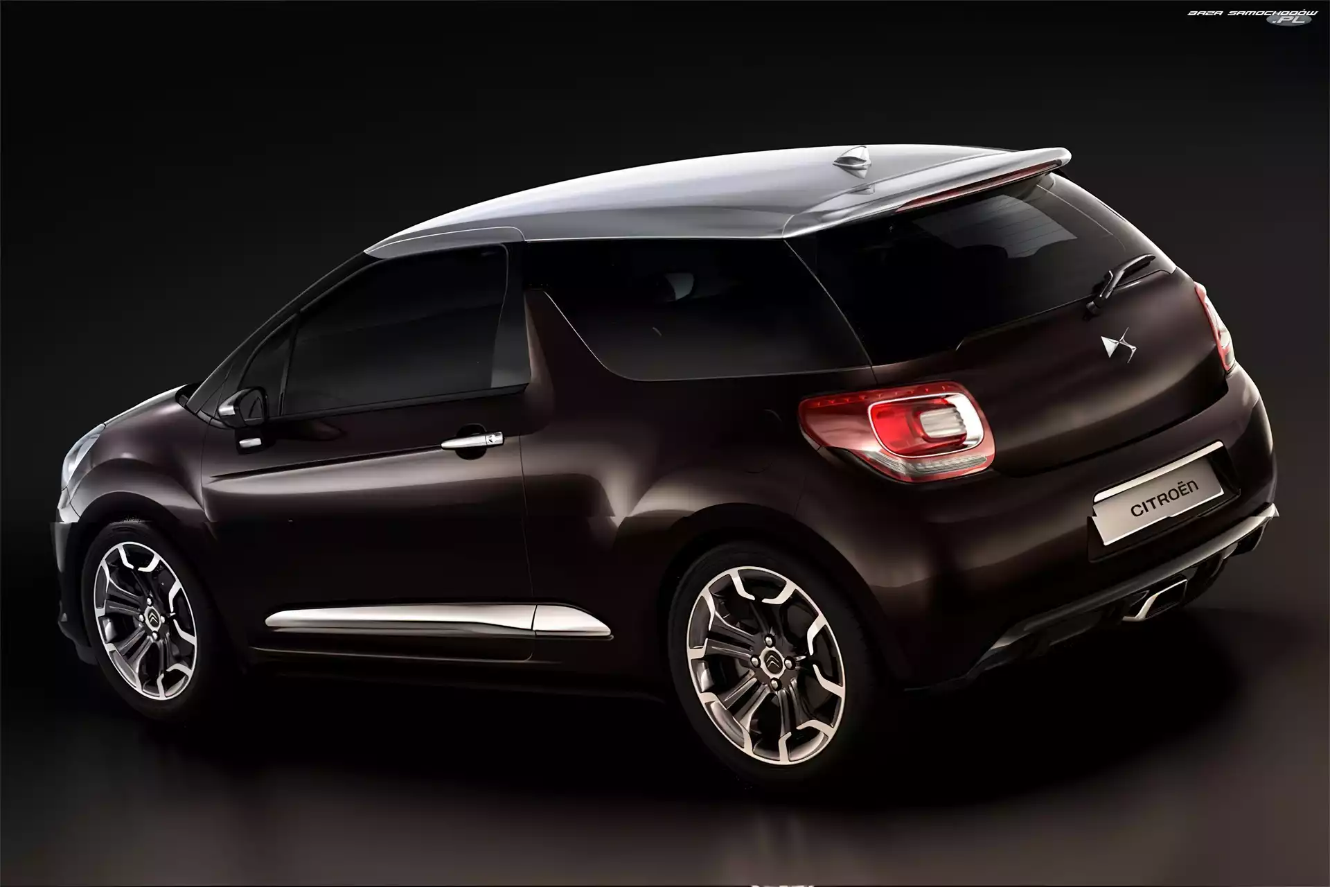 Dachowy, Citroen DS3, Spojler