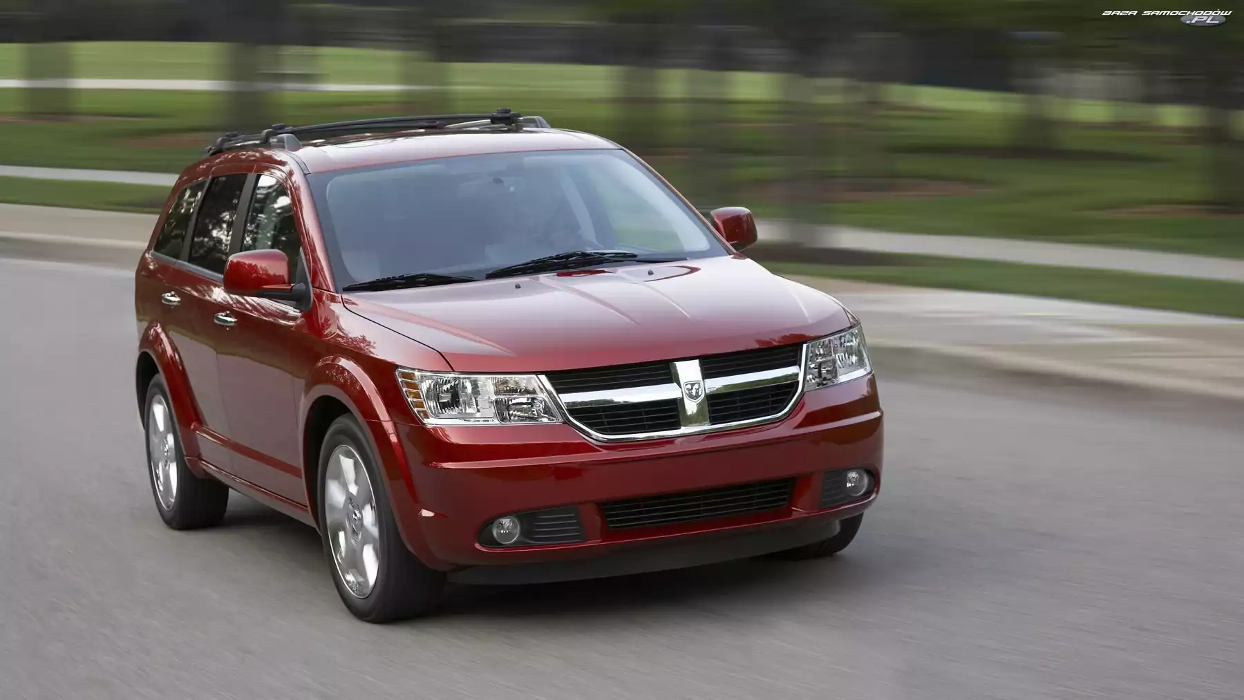 Dachowy, Dodge Journey, Bagażnik