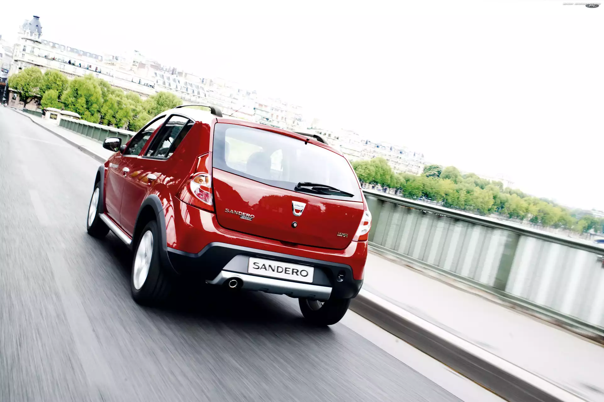 Dacia Sandero, MPi, Tył, 1.5