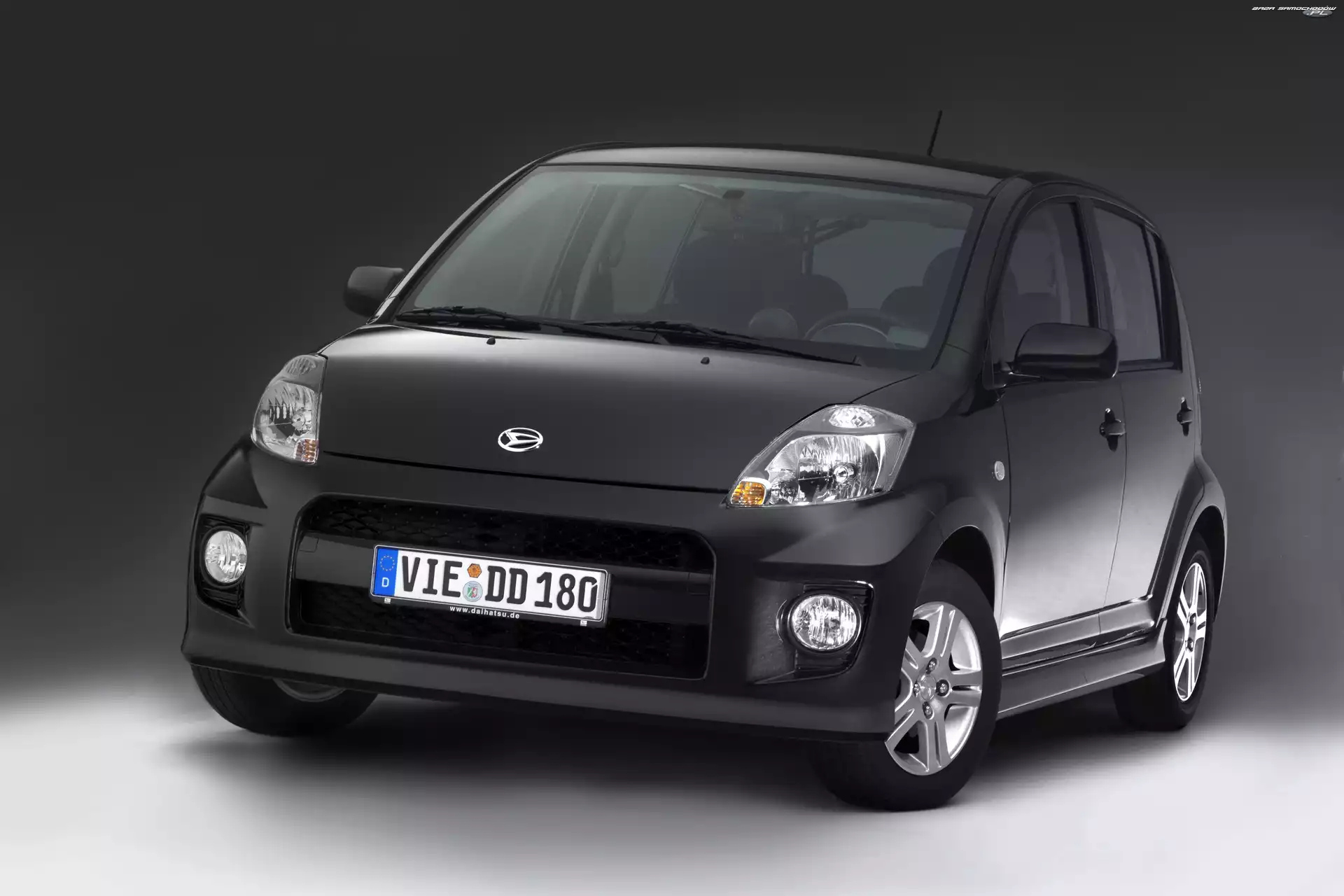 Daihatsu Sirion, Progów, Czarne, Nakładki