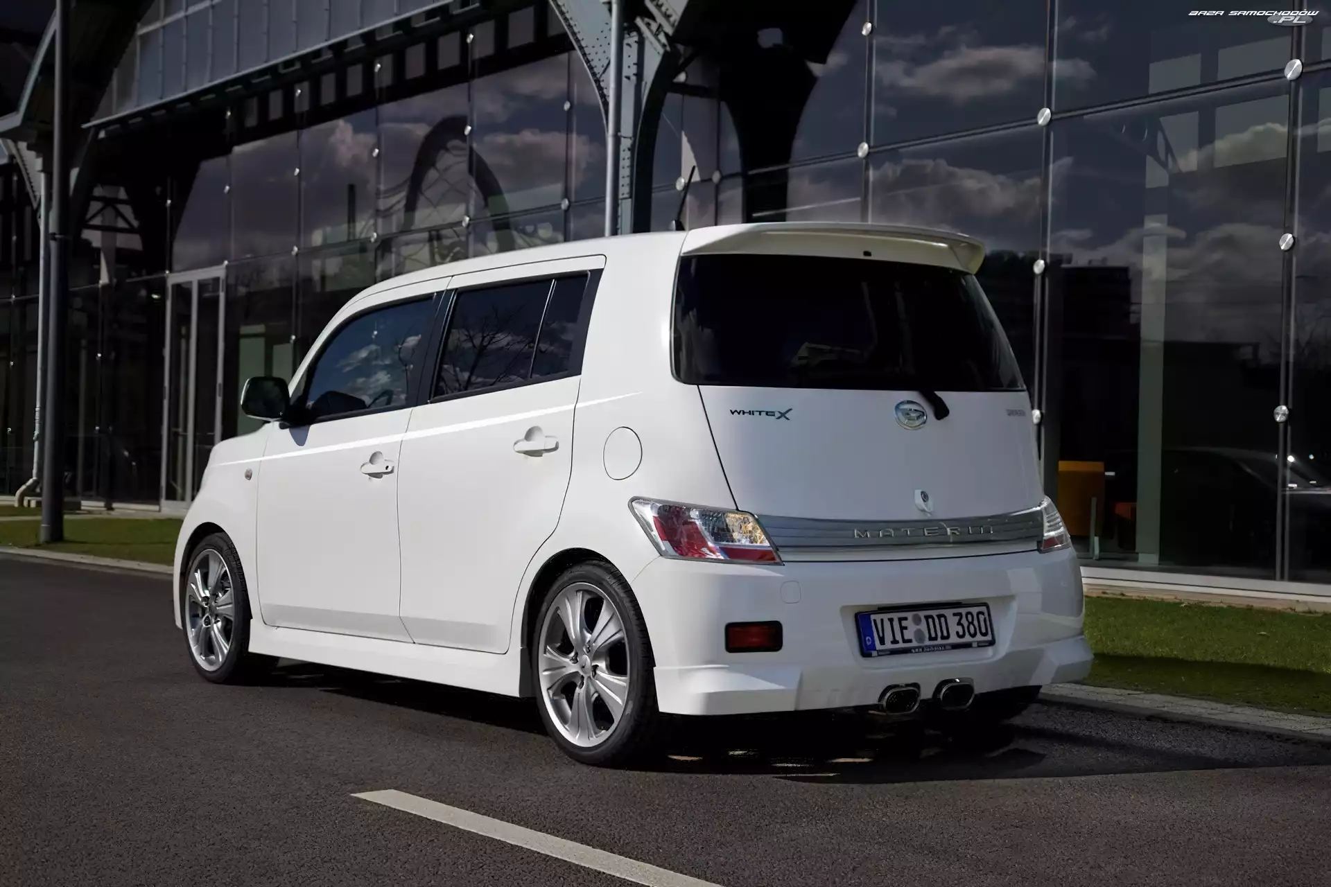 Daihatsu Materia, X, Tył, White
