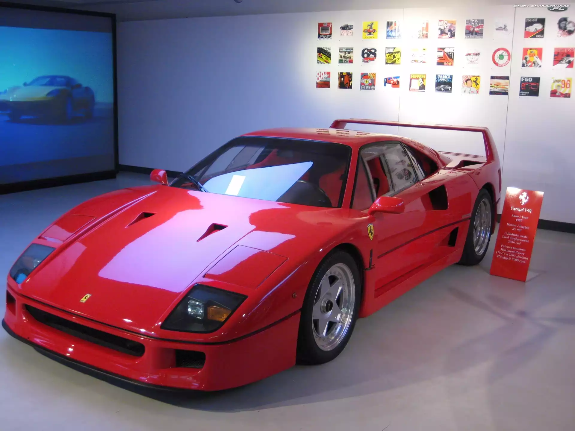 Ferrari F 40, Dealer