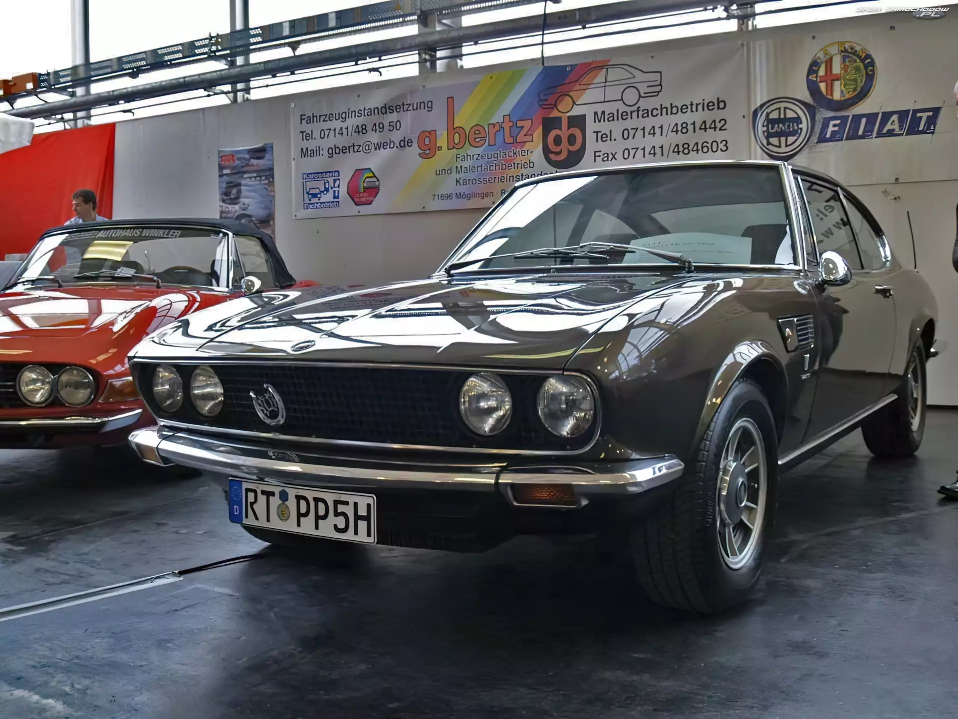Światła, Fiat Dino, Zderzak