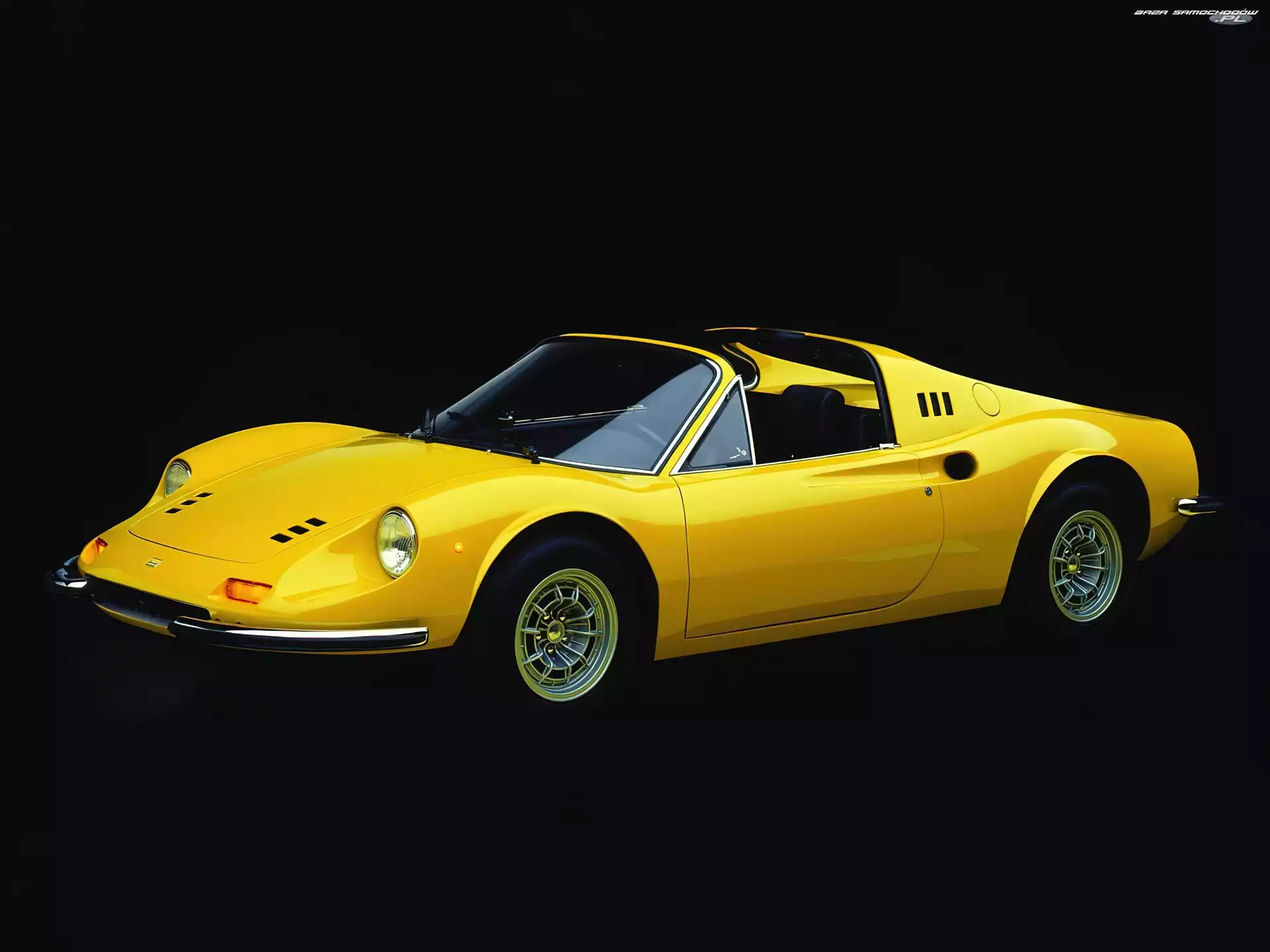 Żółty, Nadwozia, Ferrari Dino, Kolor