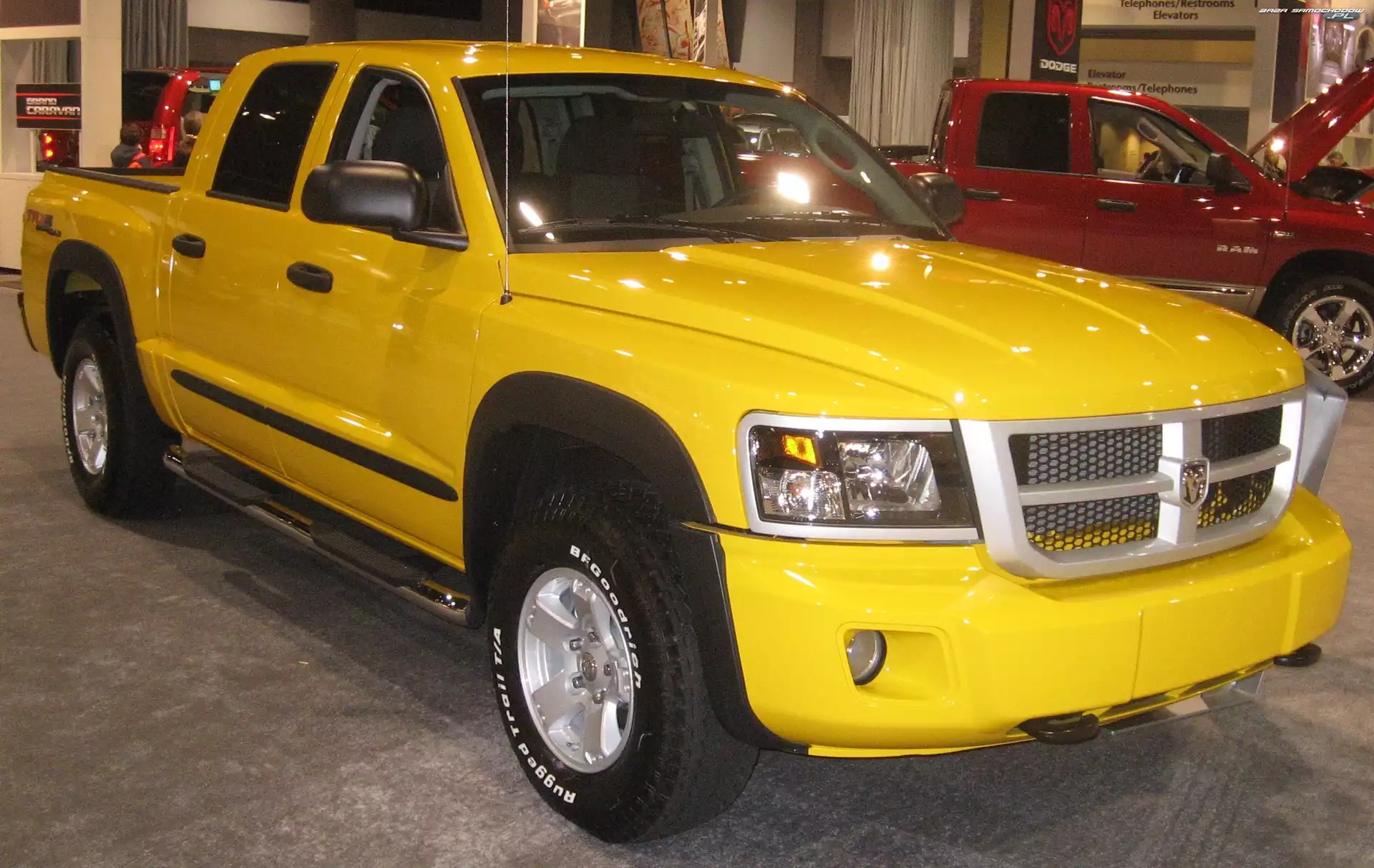 Dodge Dakota, Dealer, Żółty