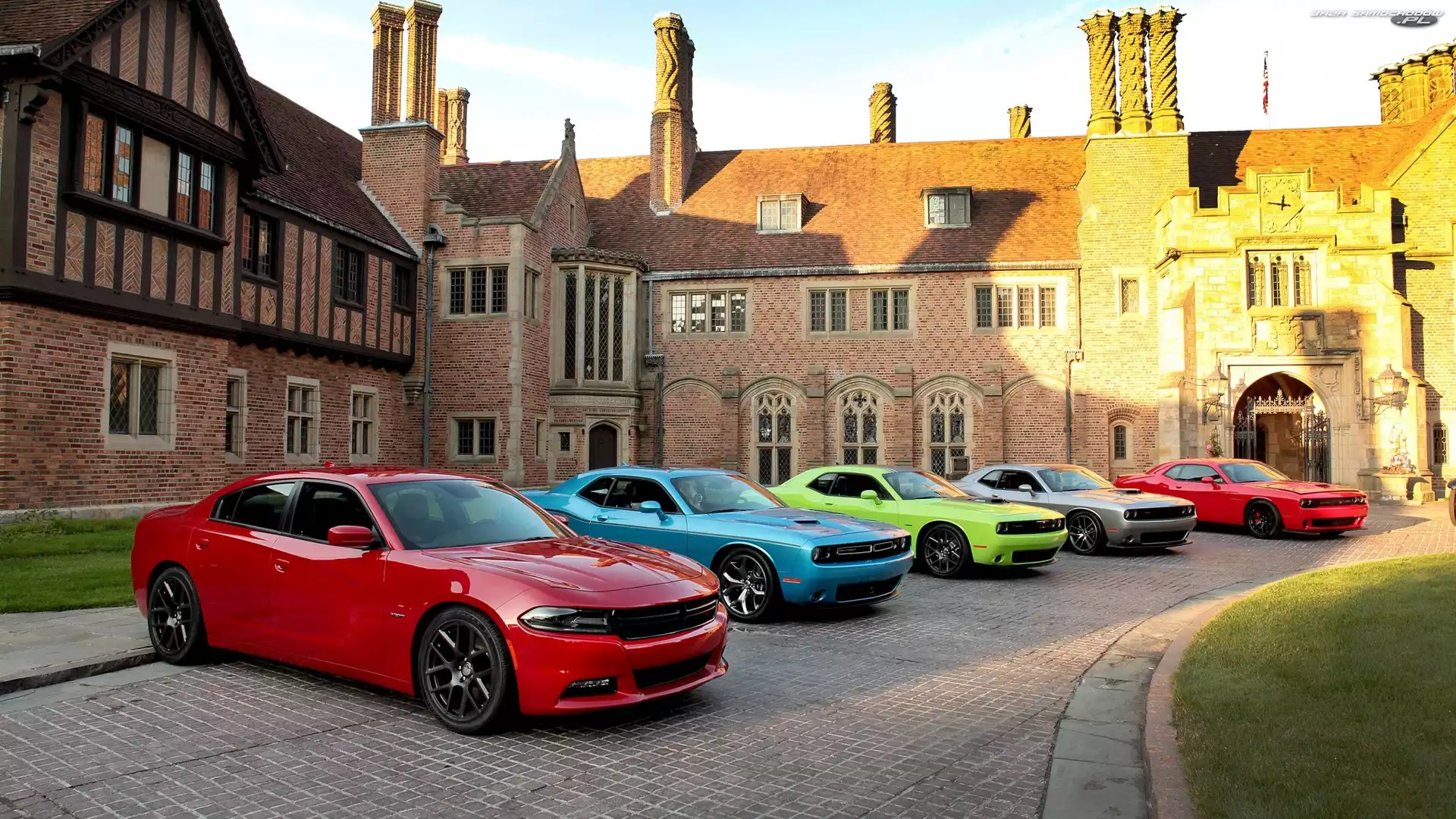 Dodge, Domy, Samochody, Challenger