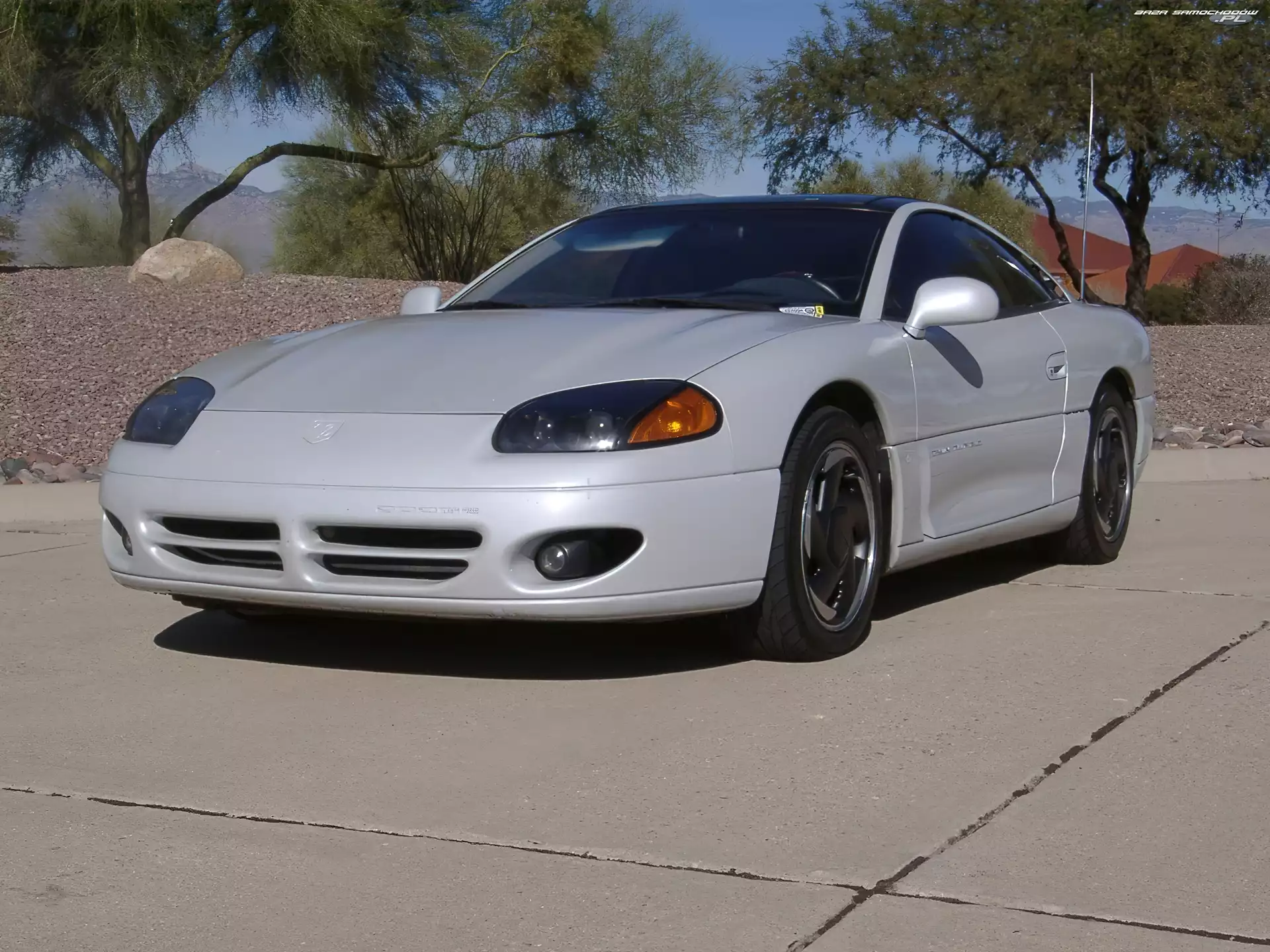 Dodge Stealth, Srebrny, Sportowy