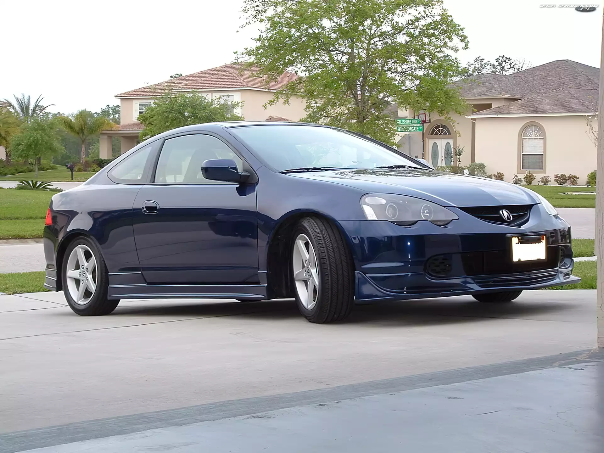 Dokładka, Granatowa, Acura RSX