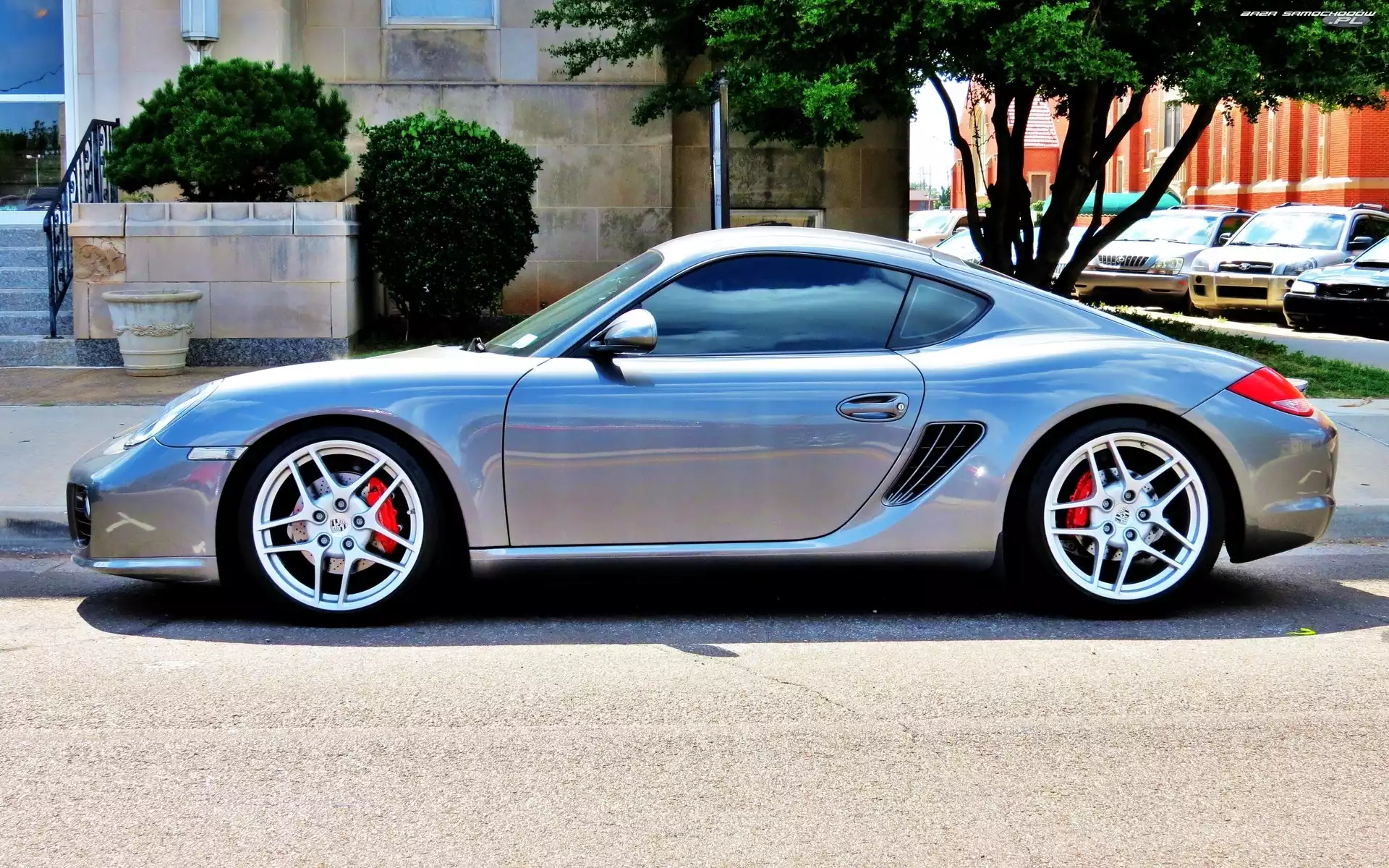 Domy, Ulica, Cayman, Porsche, Sportowy