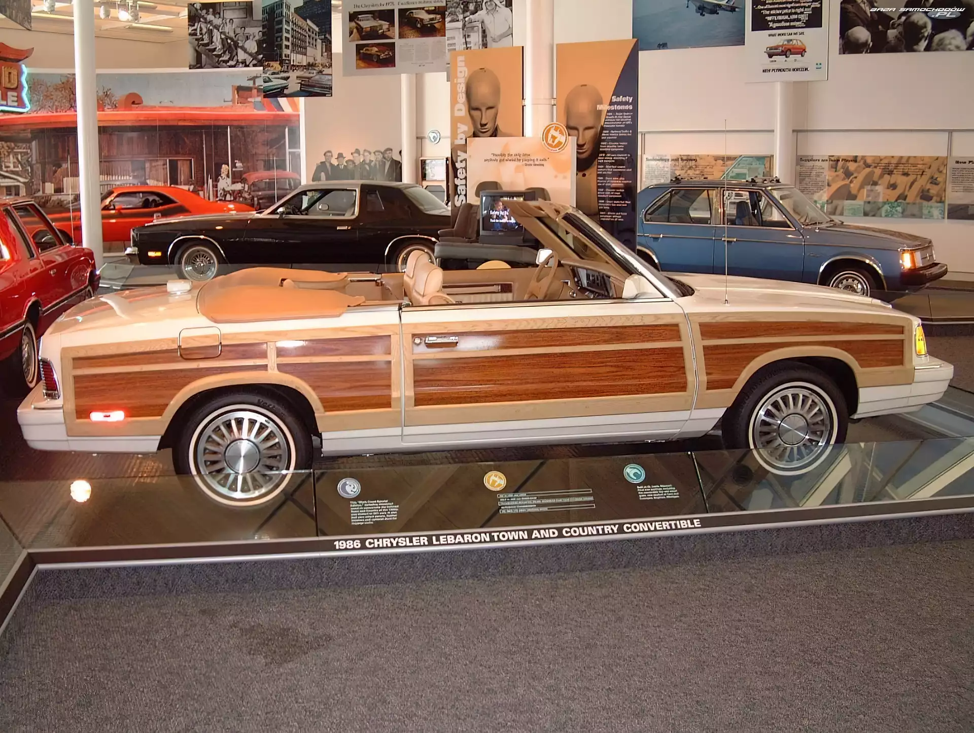 Chrysler Le Baron, Drewniane, Boczne, Panele
